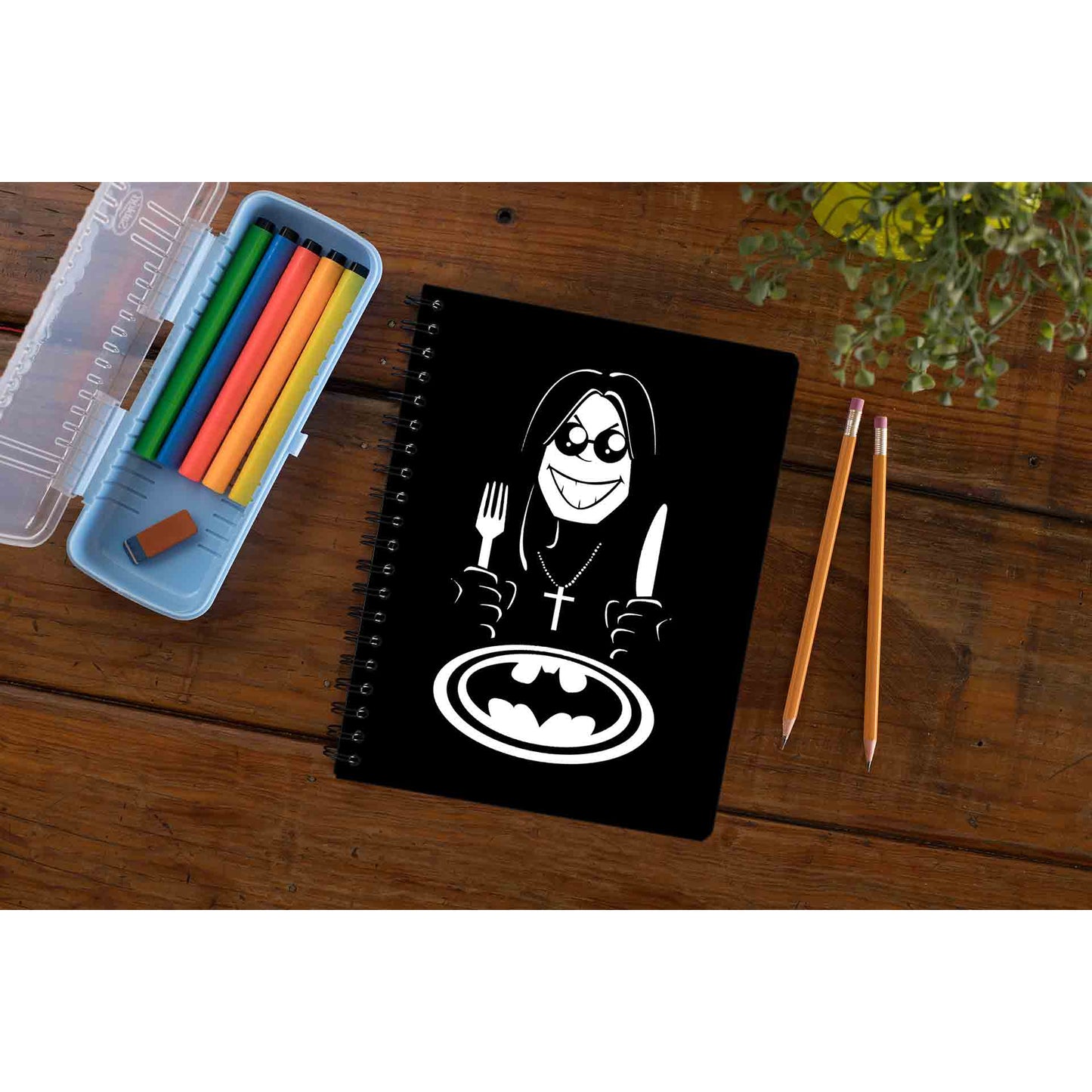 black sabbath bat meal notebook notepad diary buy online india the banyan tee tbt unruled