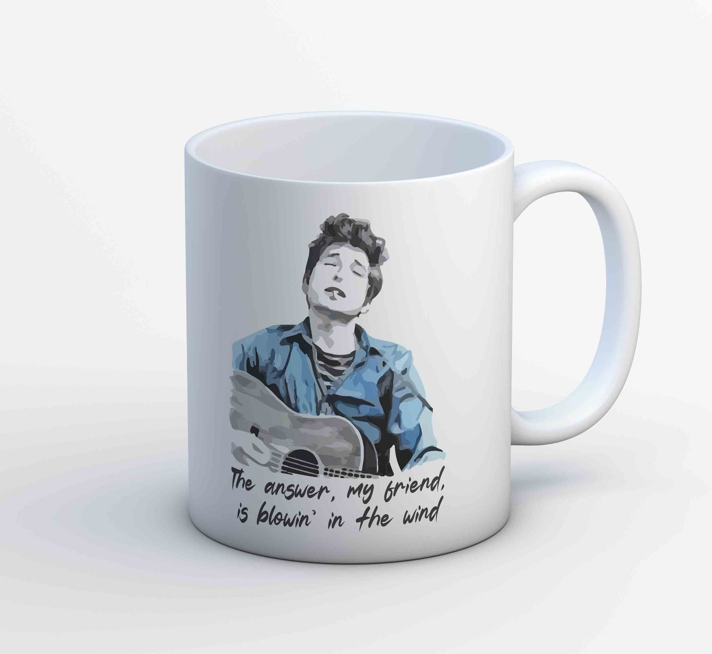 bob dylan blowin' in the wind mug coffee ceramic music band buy online india the banyan tee tbt men women girls boys unisex