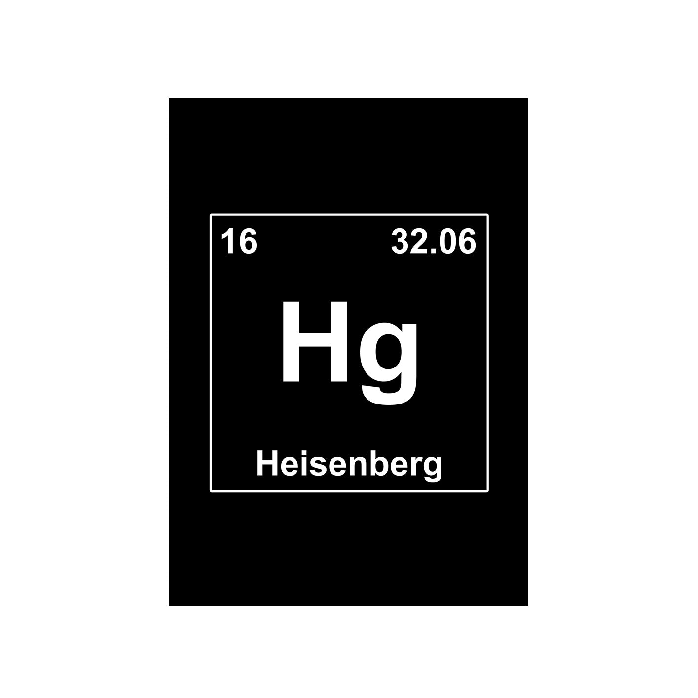 Breaking Bad Poster - Heisenberg The Banyan Tee TBT