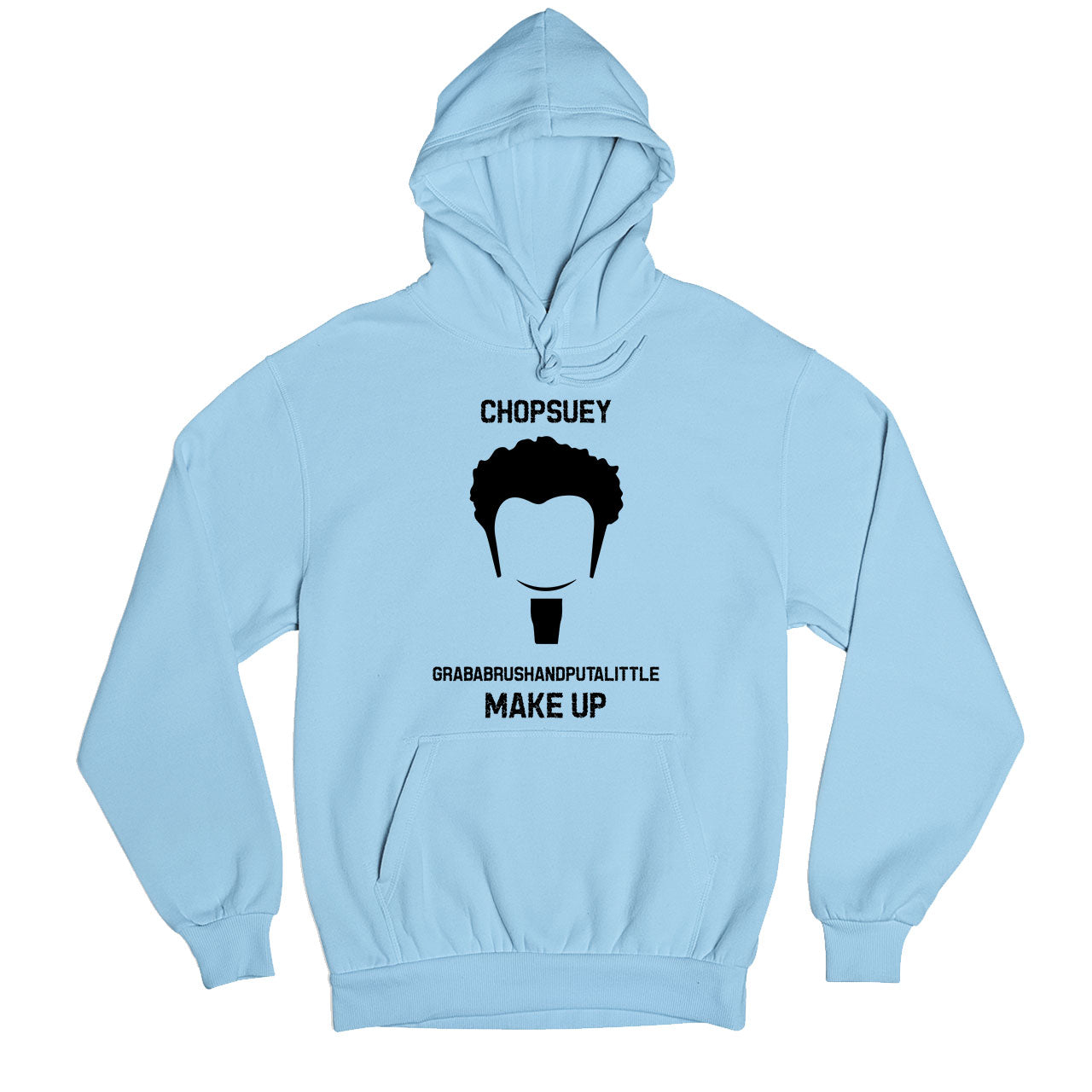 system of a down chopsuey hoodie hooded sweatshirt winterwear music band buy online india the banyan tee tbt men women girls boys unisex baby blue
