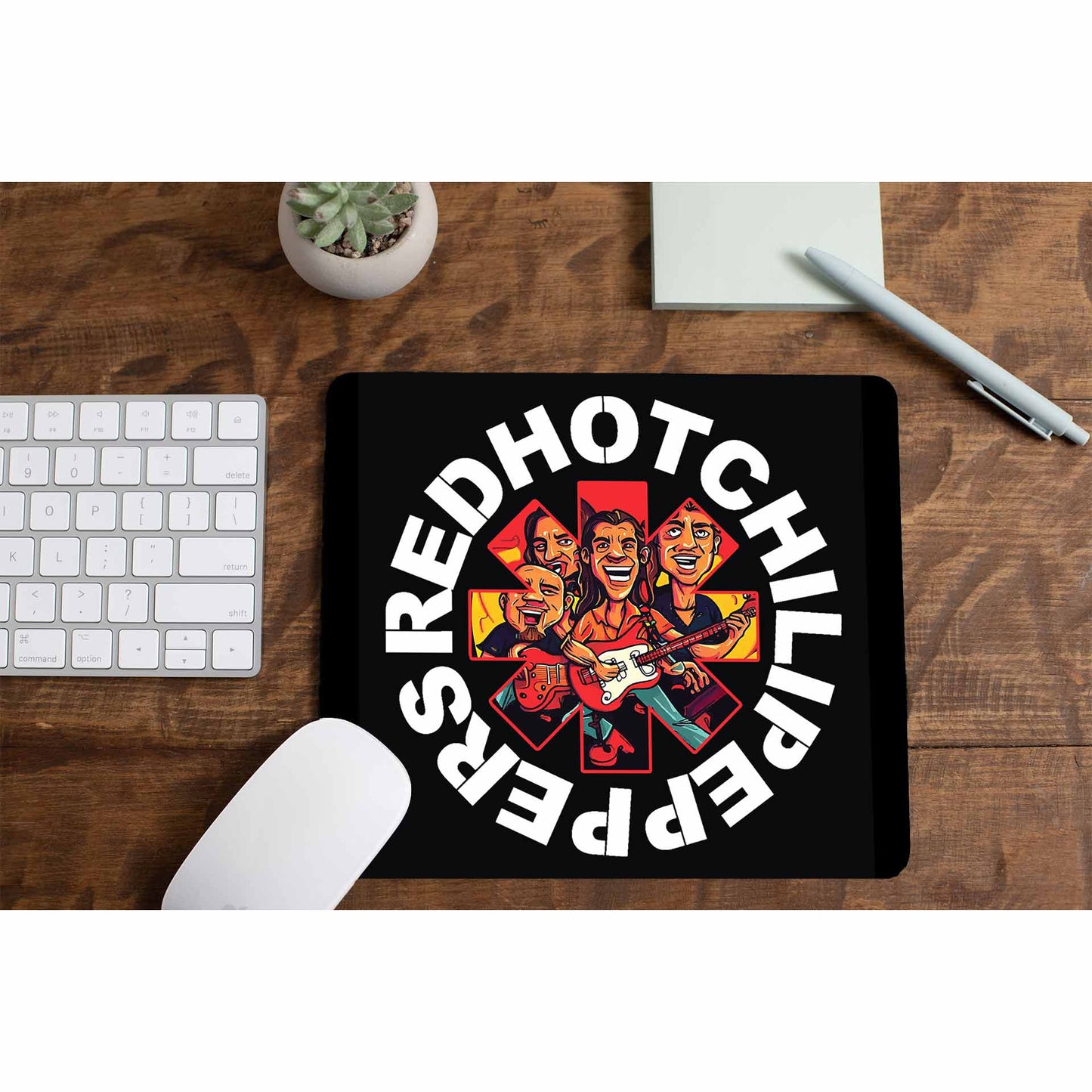 red hot chili peppers cool art mousepad logitech large anime music band buy online india the banyan tee tbt men women girls boys unisex