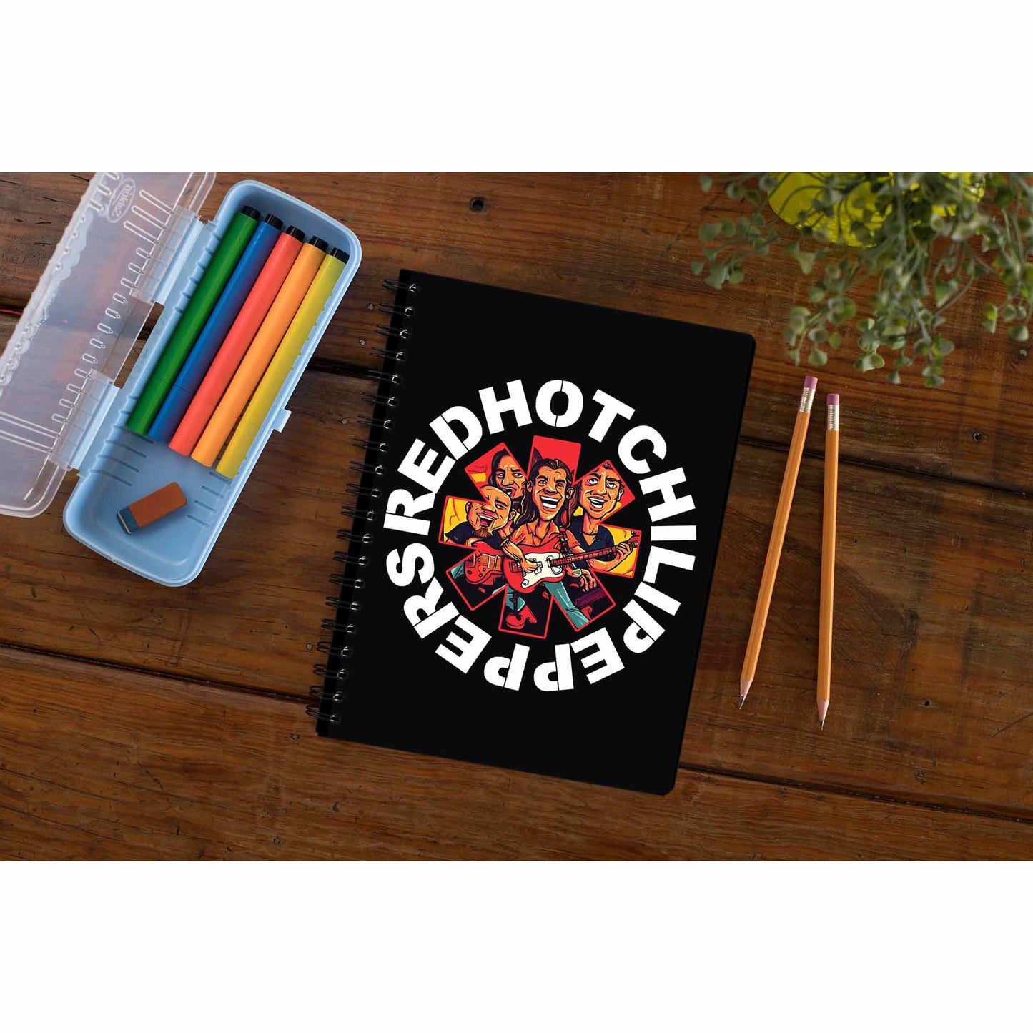 red hot chili peppers cool art notebook notepad diary buy online india the banyan tee tbt unruled
