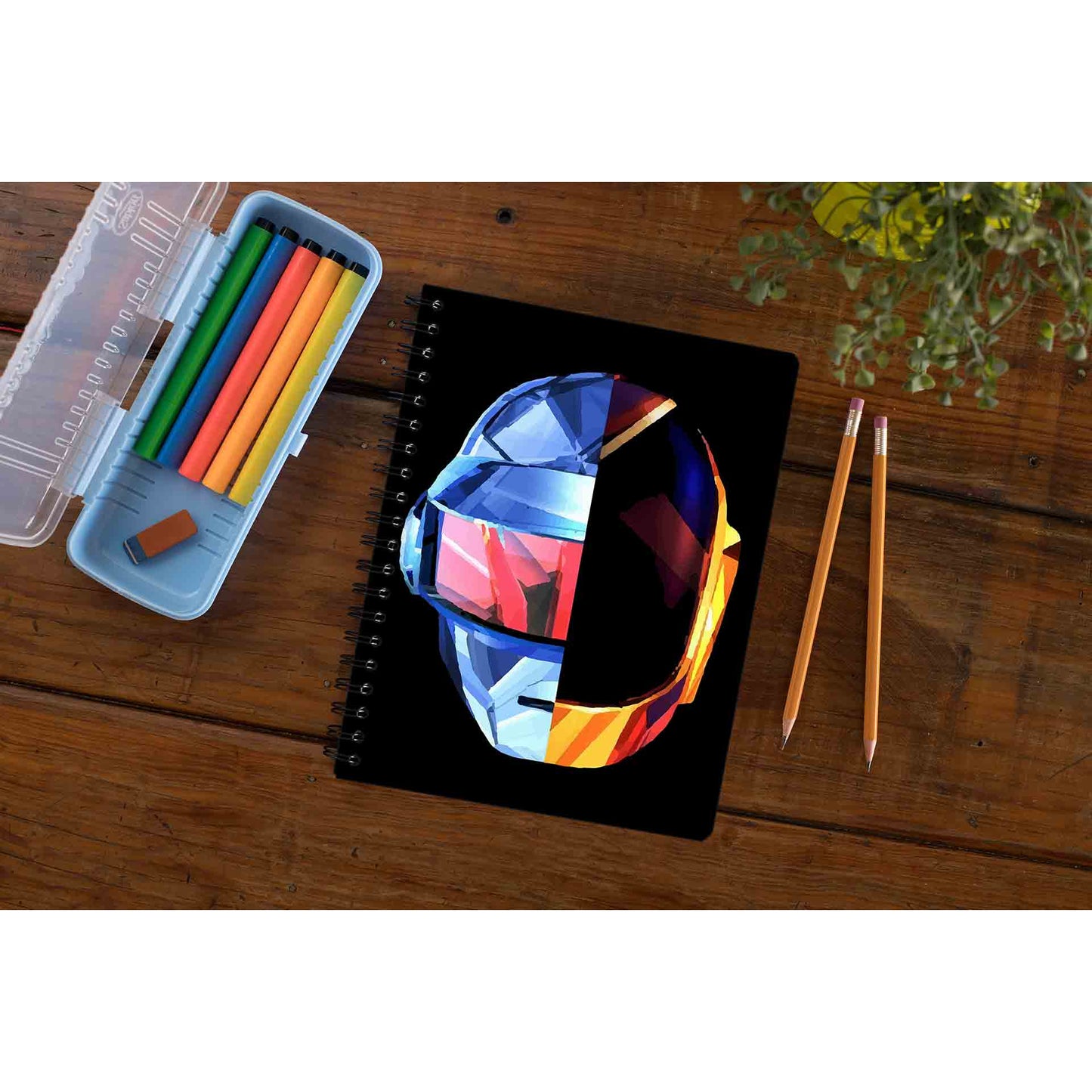 daft punk the punk helmets notebook notepad diary buy online india the banyan tee tbt unruled