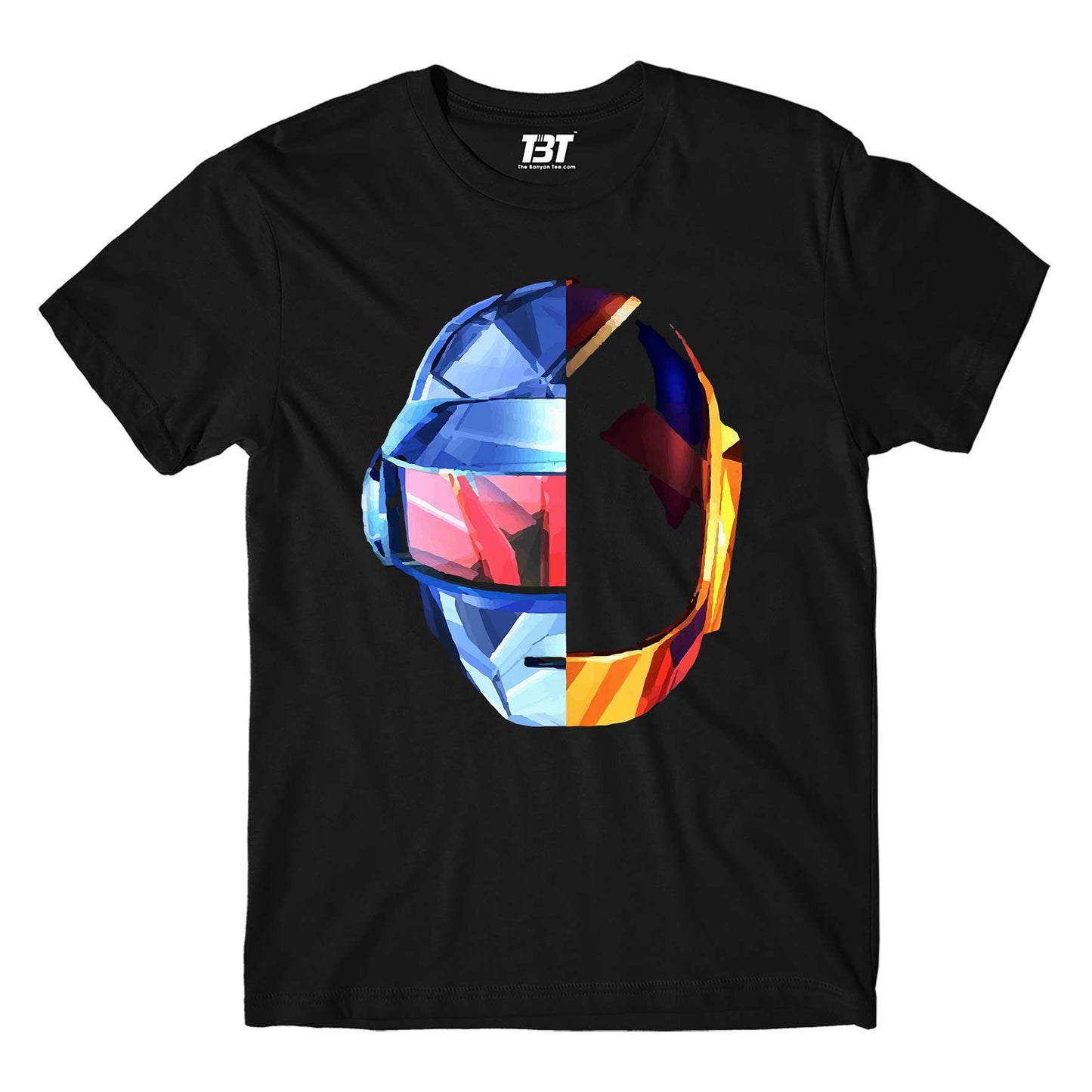 daft punk the punk helmets t-shirt music band buy online india the banyan tee tbt men women girls boys unisex navy