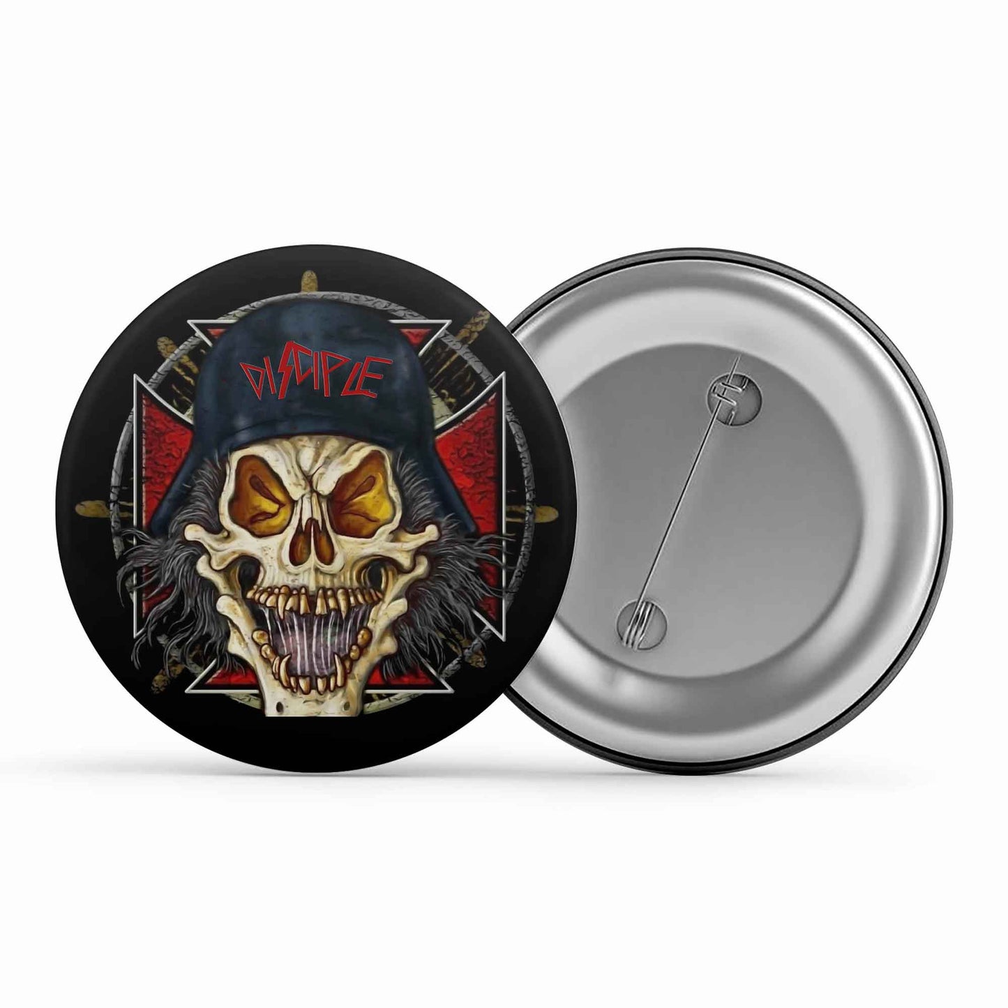 slayer disciple badge pin button music band buy online india the banyan tee tbt men women girls boys unisex