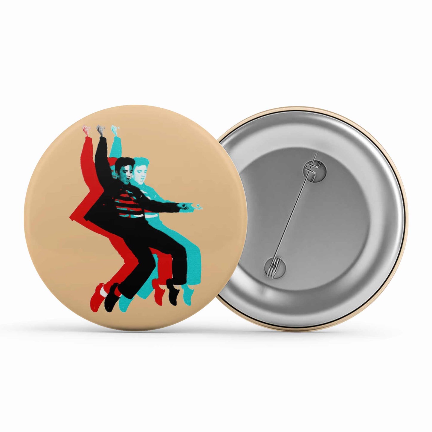 elvis presley the signature move badge pin button music band buy online india the banyan tee tbt men women girls boys unisex