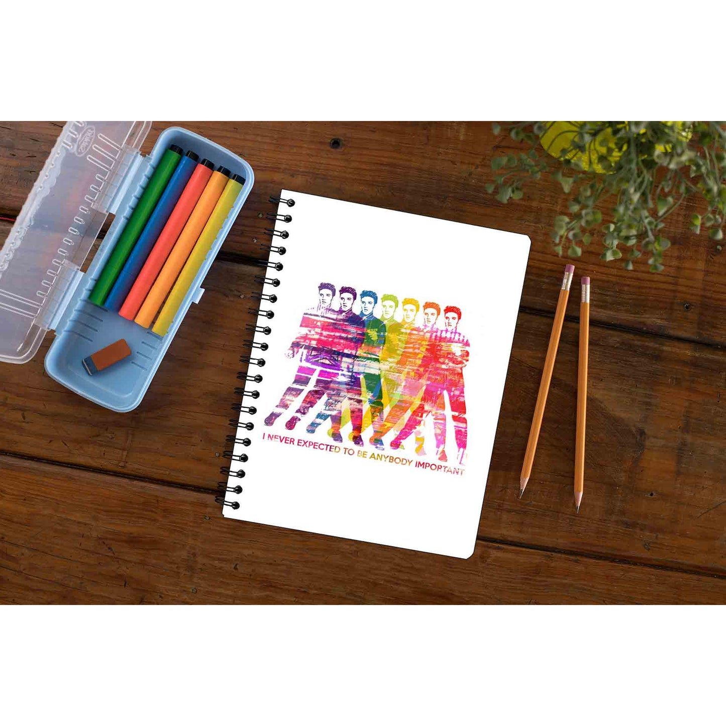 elvis presley i never expected to be anybody important notebook notepad diary buy online india the banyan tee tbt unruled