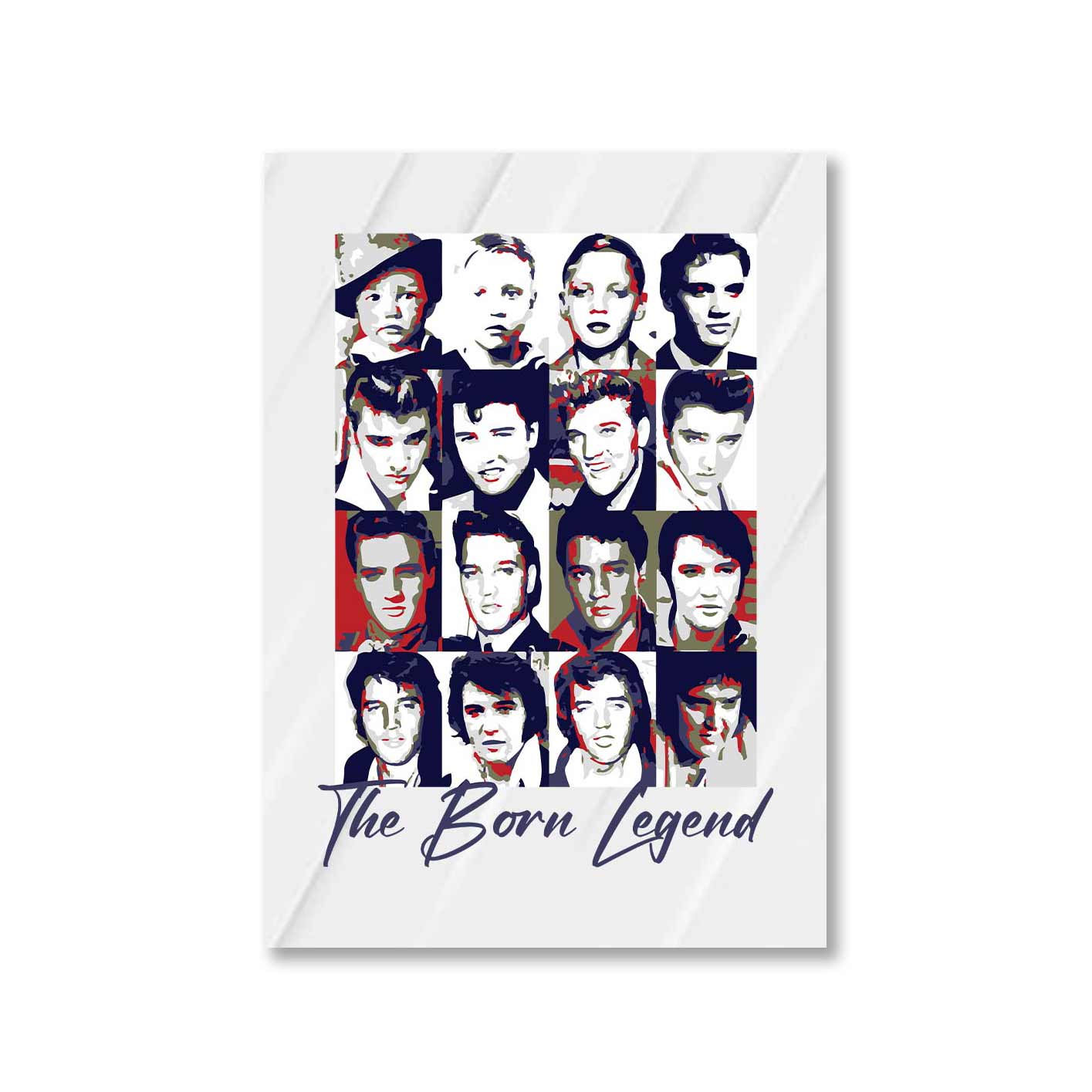 elvis presley the born legend poster wall art buy online india the banyan tee tbt a4