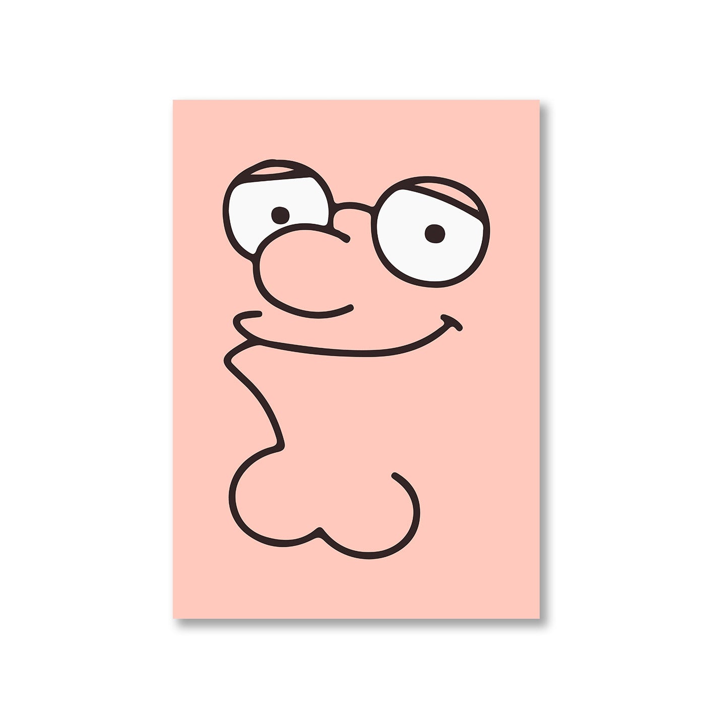 family guy peter poster wall art buy online india the banyan tee tbt a4 griffin