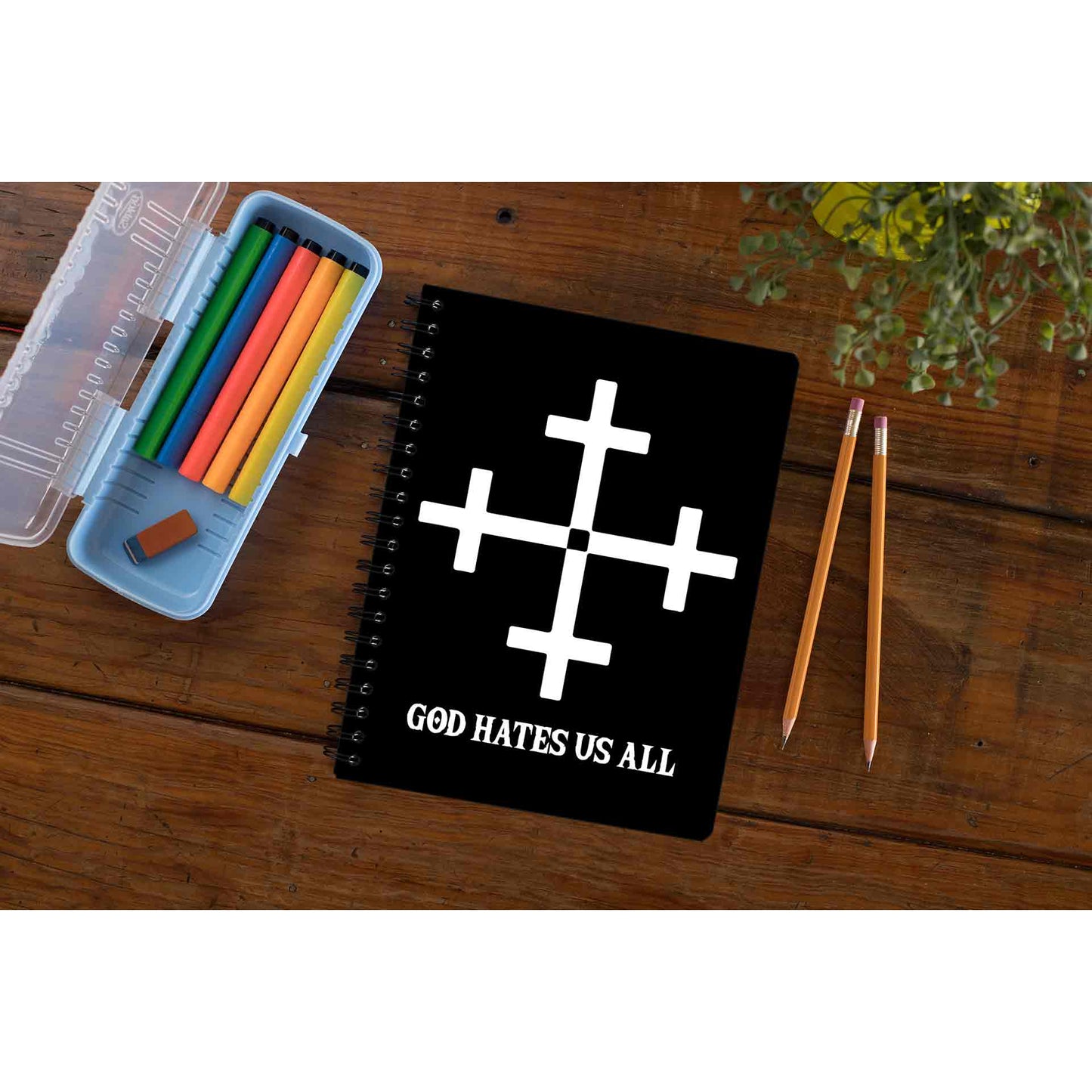 slayer god hates us all notebook notepad diary buy online india the banyan tee tbt unruled