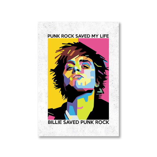 green day punk rock saved my life poster wall art buy online india the banyan tee tbt a4