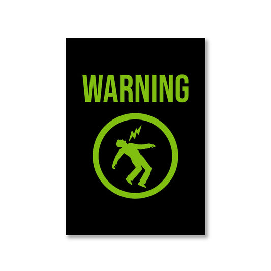 green day warning poster wall art buy online india the banyan tee tbt a4