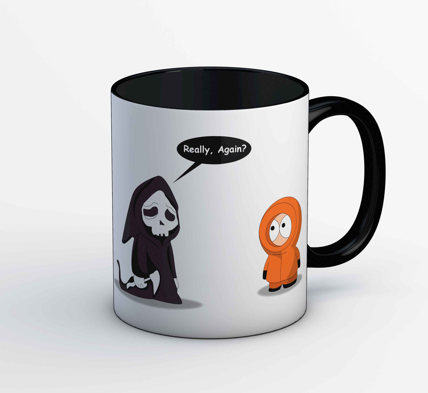 south park grim reaper mug coffee ceramic tv & movies buy online india the banyan tee tbt men women girls boys unisex south park kenny cartman stan kyle cartoon character illustration grim reaper