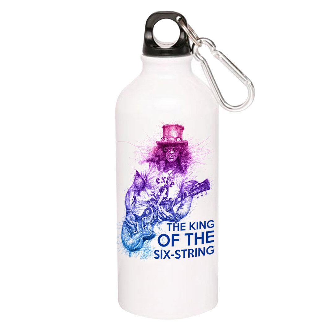 guns n' roses the king of the six string - slash sipper steel water bottle flask gym shaker music band buy online india the banyan tee tbt men women girls boys unisex
