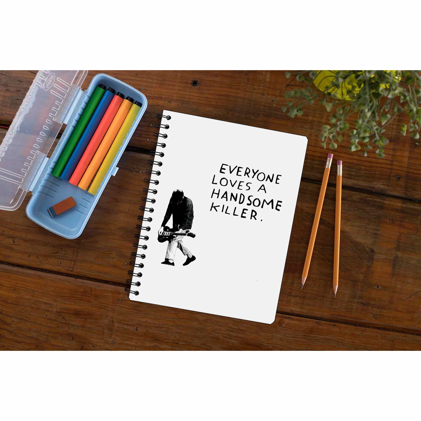 red hot chili peppers handsome killer notebook notepad diary buy online india the banyan tee tbt unruled