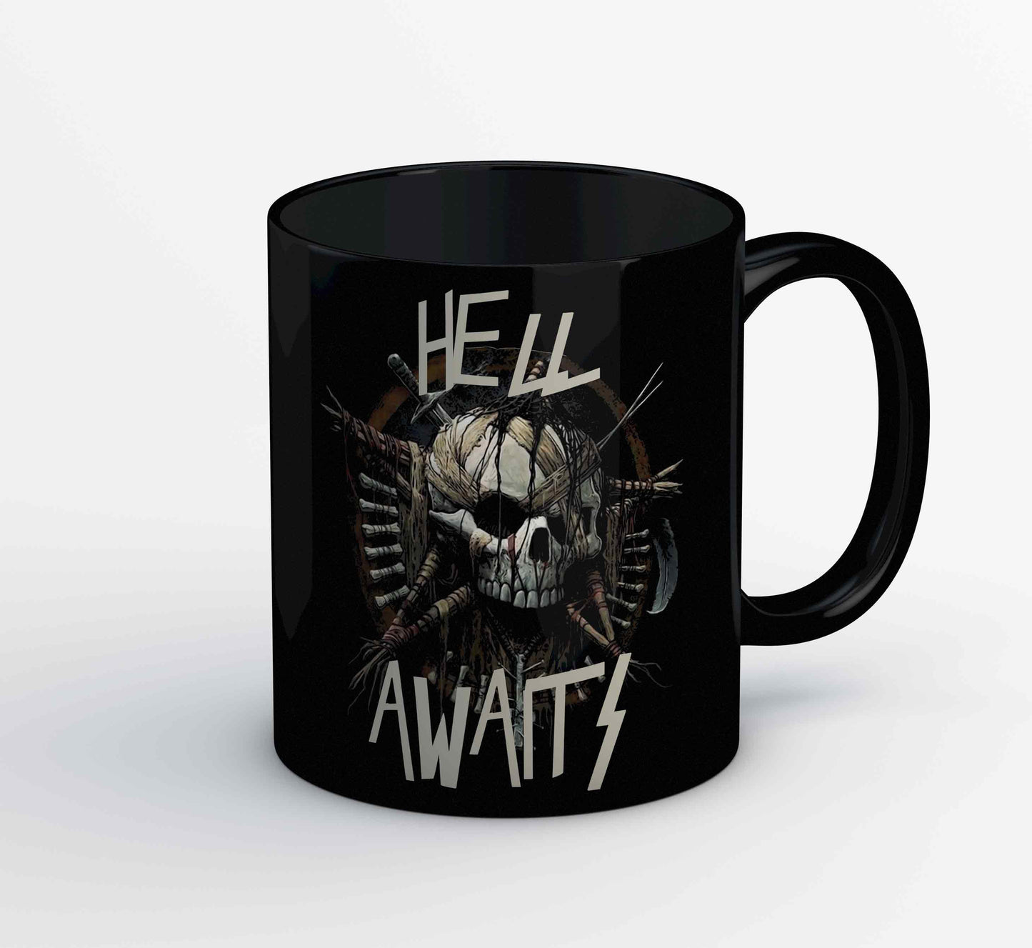 slayer hell awaits mug coffee ceramic music band buy online india the banyan tee tbt men women girls boys unisex