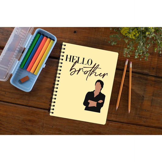 the vampire diaries hello brother notebook notepad diary buy online india the banyan tee tbt unruled tvd stefan elena damon caroline katherine tyler bonnie