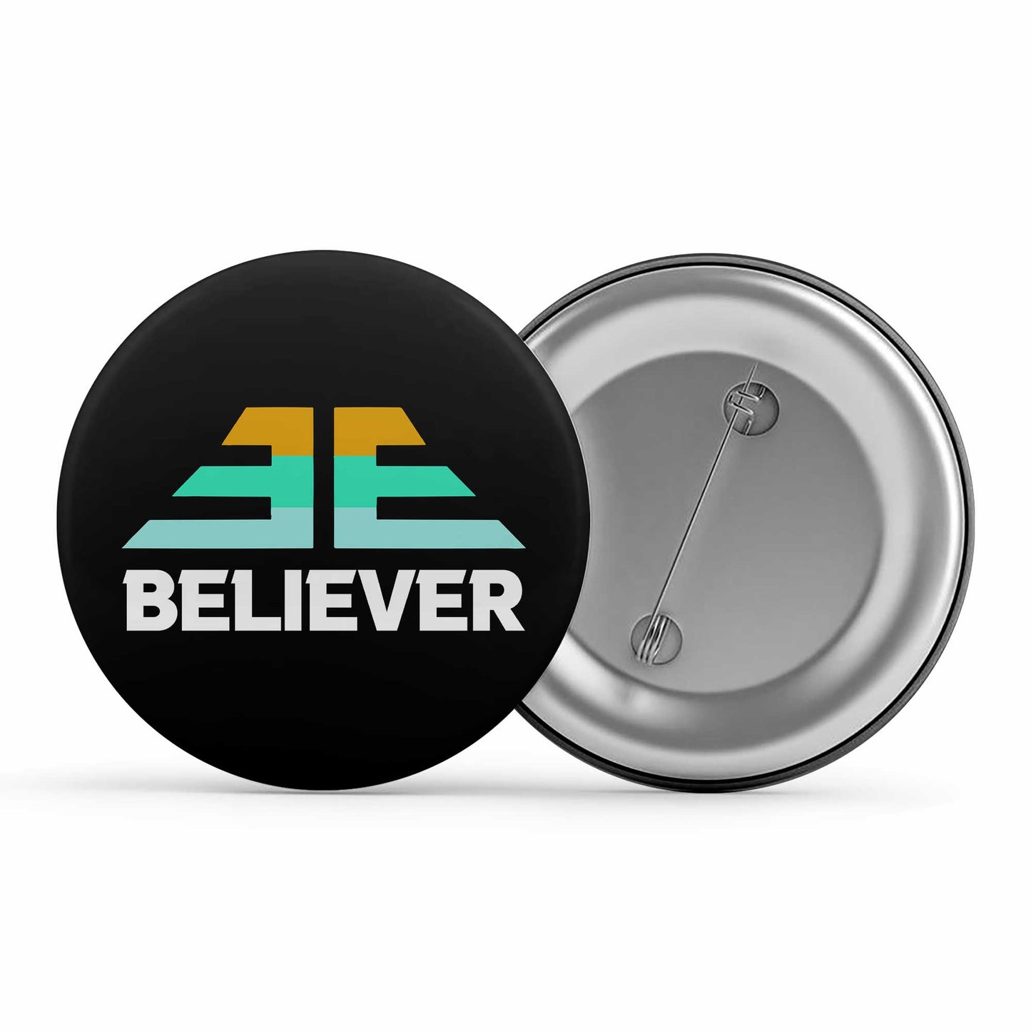 imagine dragons believer badge pin button music band buy online india the banyan tee tbt men women girls boys unisex
