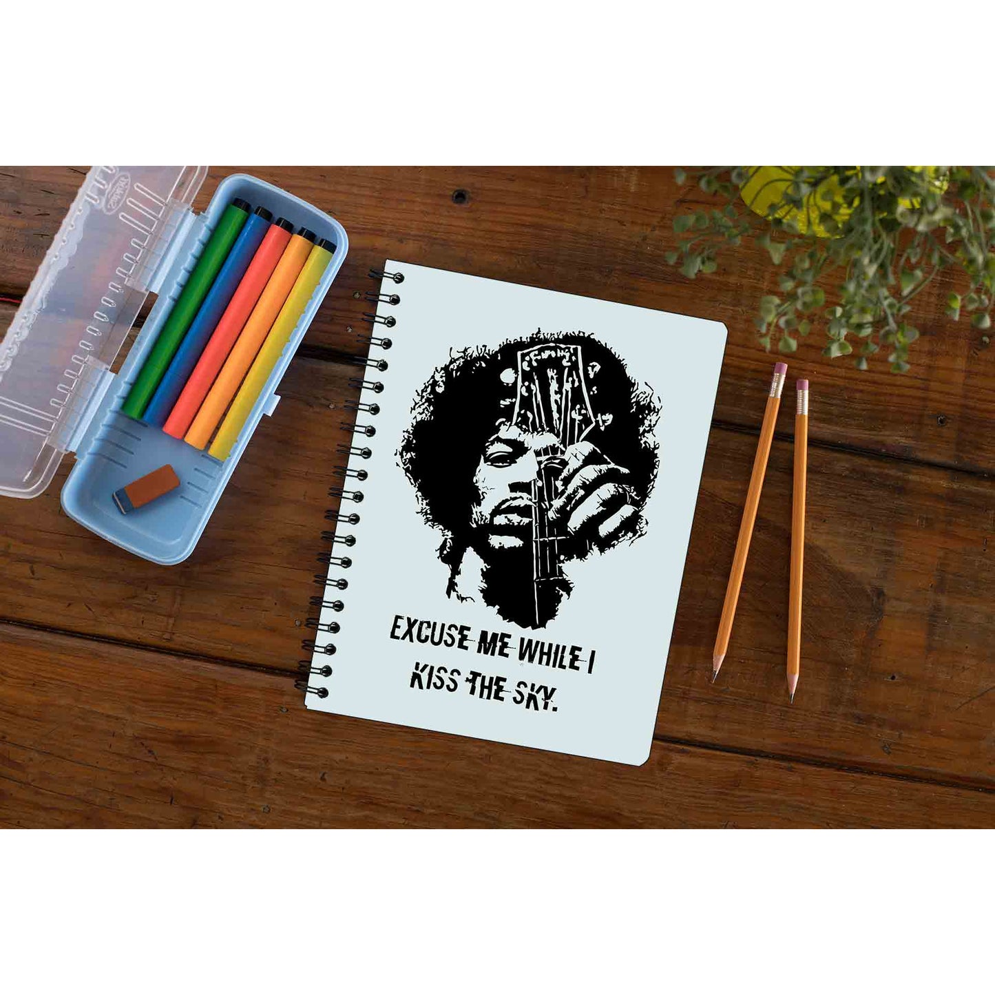 jimi hendrix kiss the sky notebook notepad diary buy online india the banyan tee tbt unruled