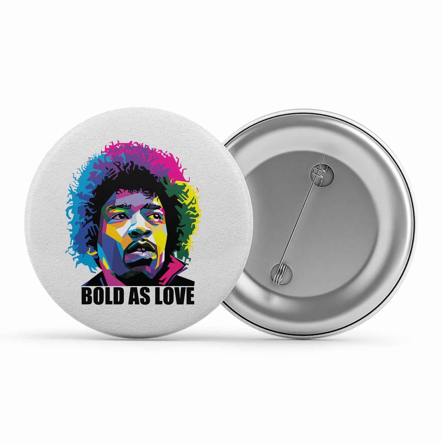 jimi hendrix bold as love badge pin button music band buy online india the banyan tee tbt men women girls boys unisex