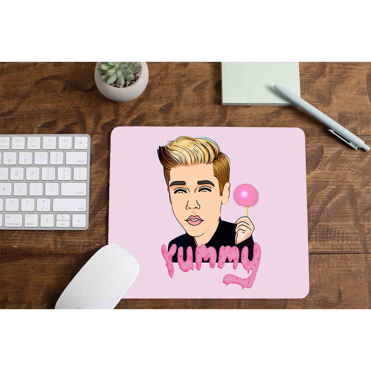 justin bieber yummy mousepad logitech large anime music band buy online india the banyan tee tbt men women girls boys unisex