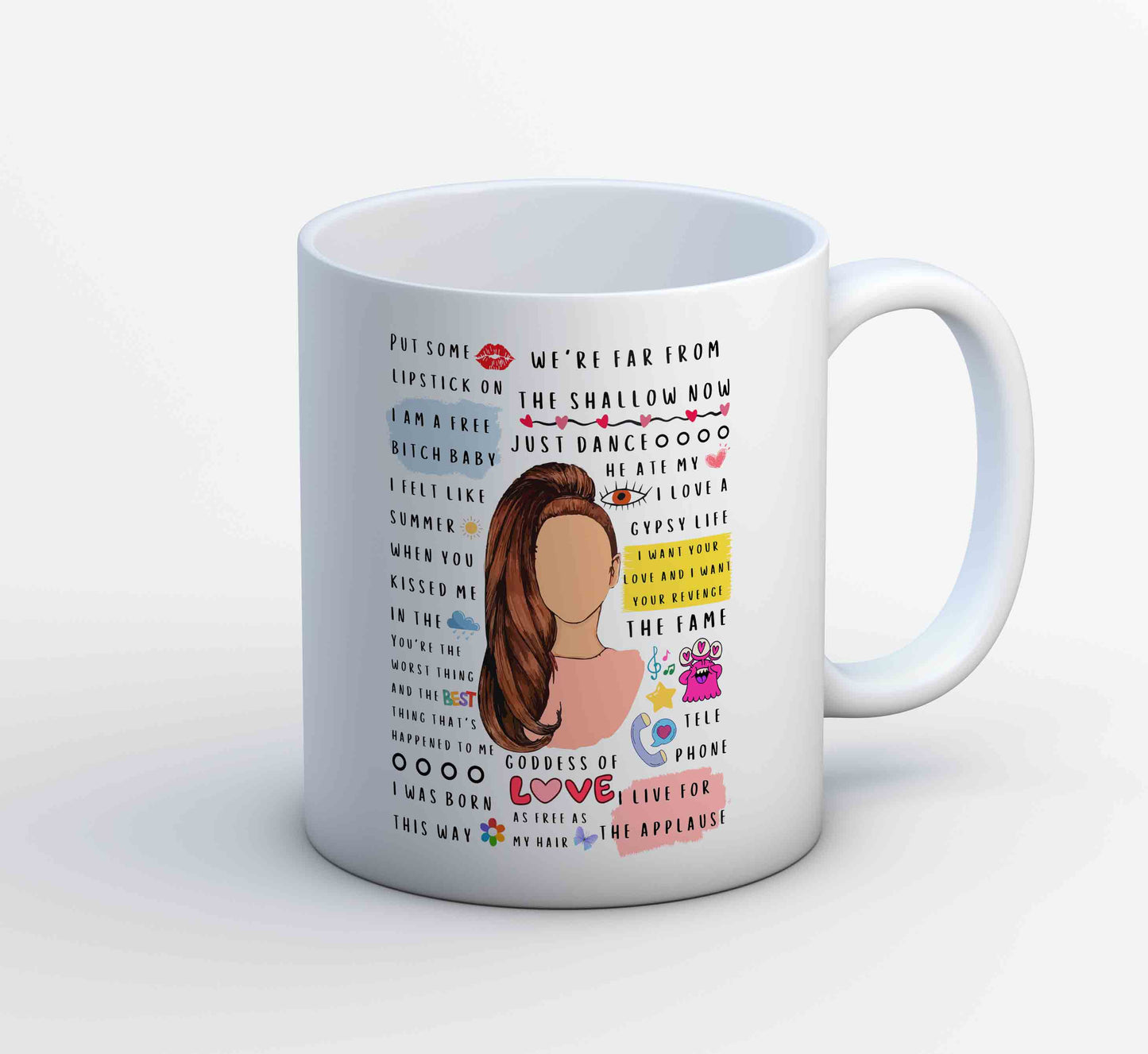 lady gaga gagaverse mug coffee ceramic music band buy online india the banyan tee tbt men women girls boys unisex