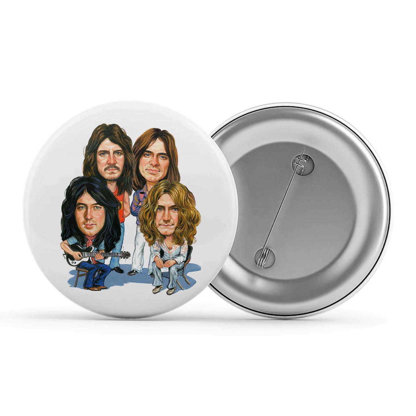 Led Zeppelin Badge Metal Pin Button The Banyan Tee TBT