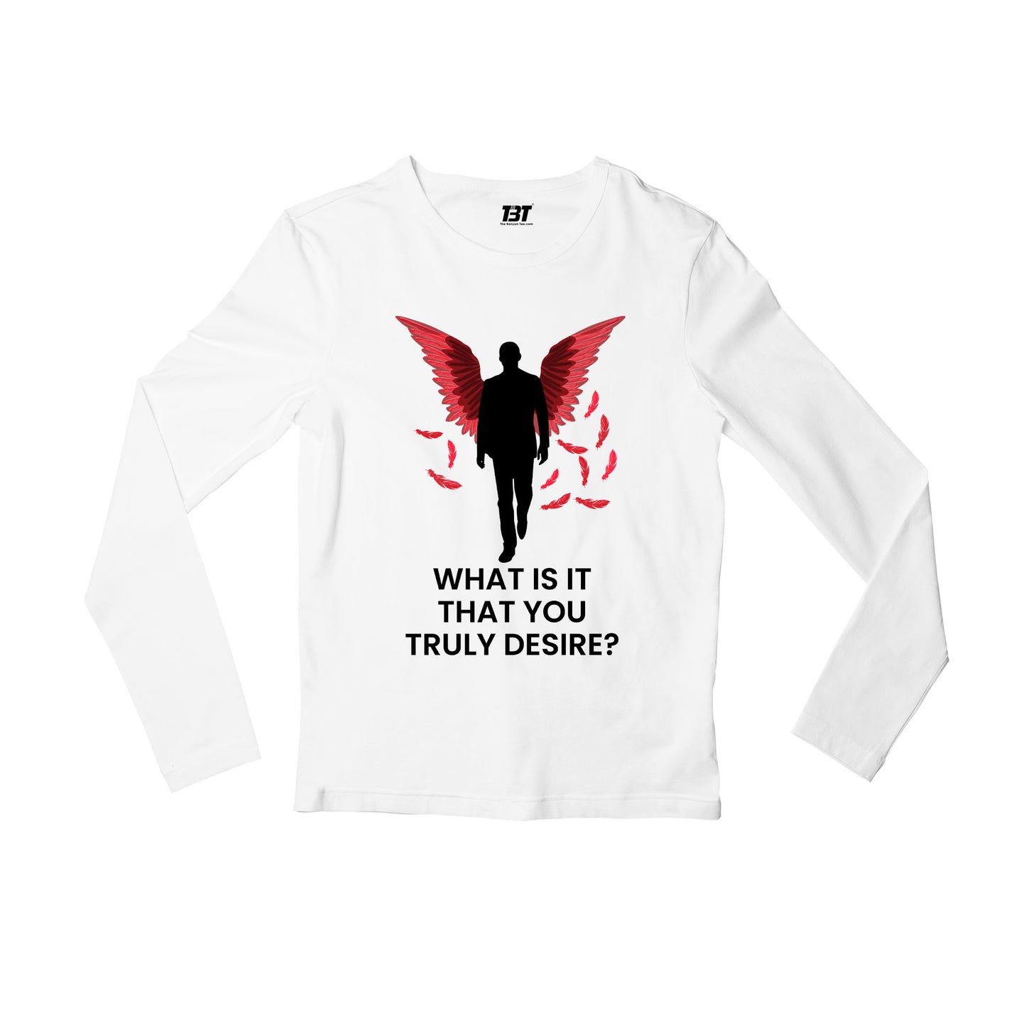 Lucifer Full Sleeves T-shirt - What Is It Full Sleeves T-shirt The Banyan Tee TBT