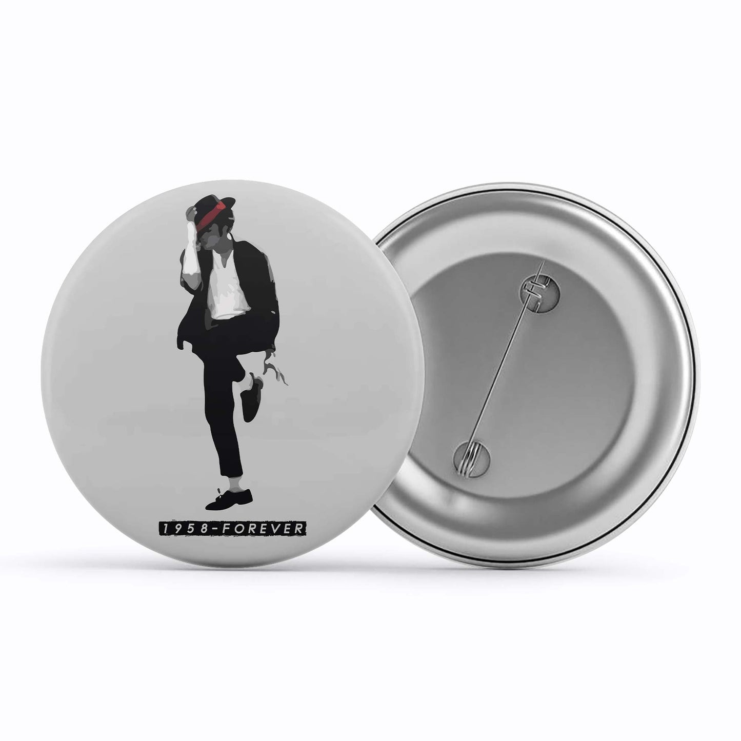 michael jackson 1958 - forever badge pin button music band buy online india the banyan tee tbt men women girls boys unisex