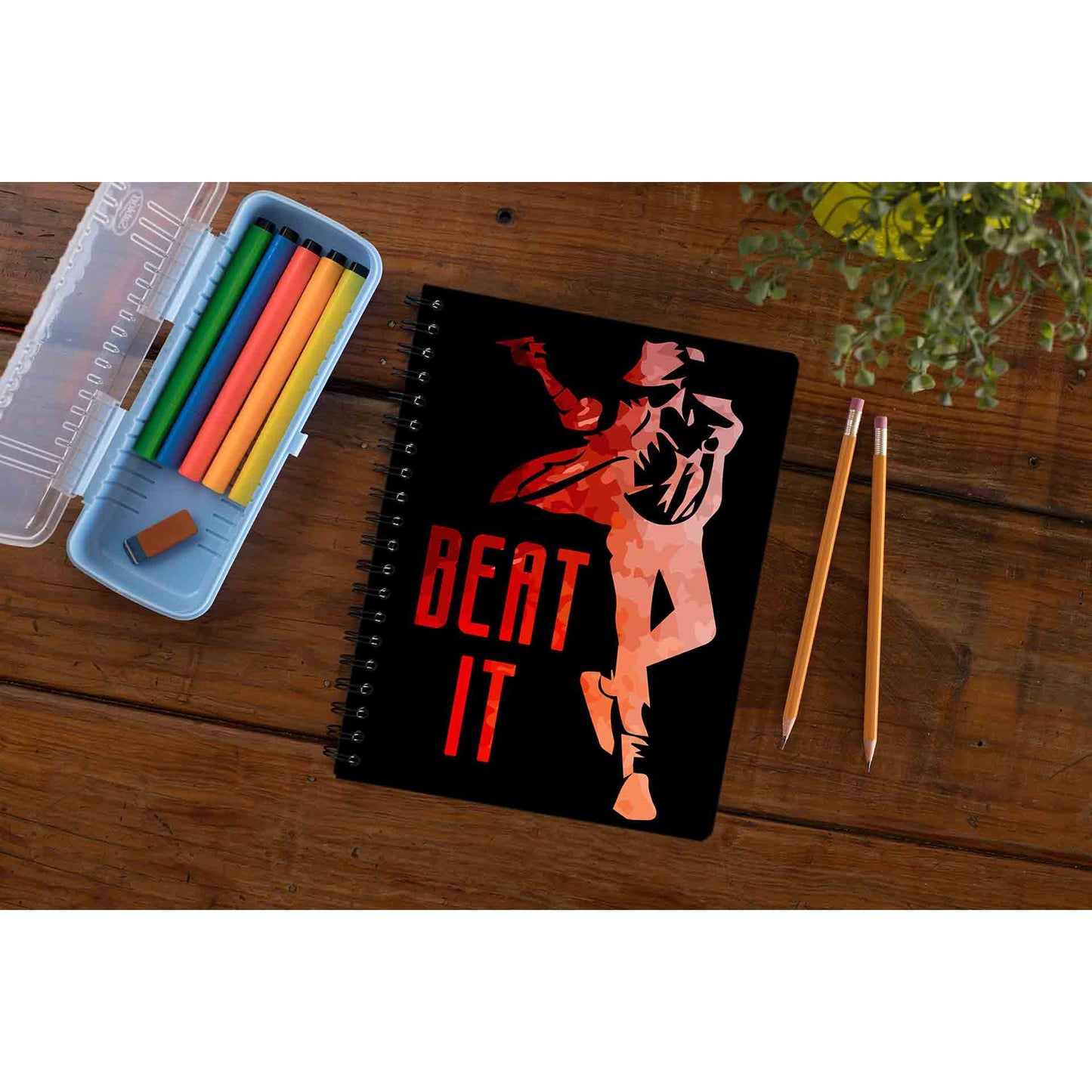 michael jackson beat it notebook notepad diary buy online india the banyan tee tbt unruled