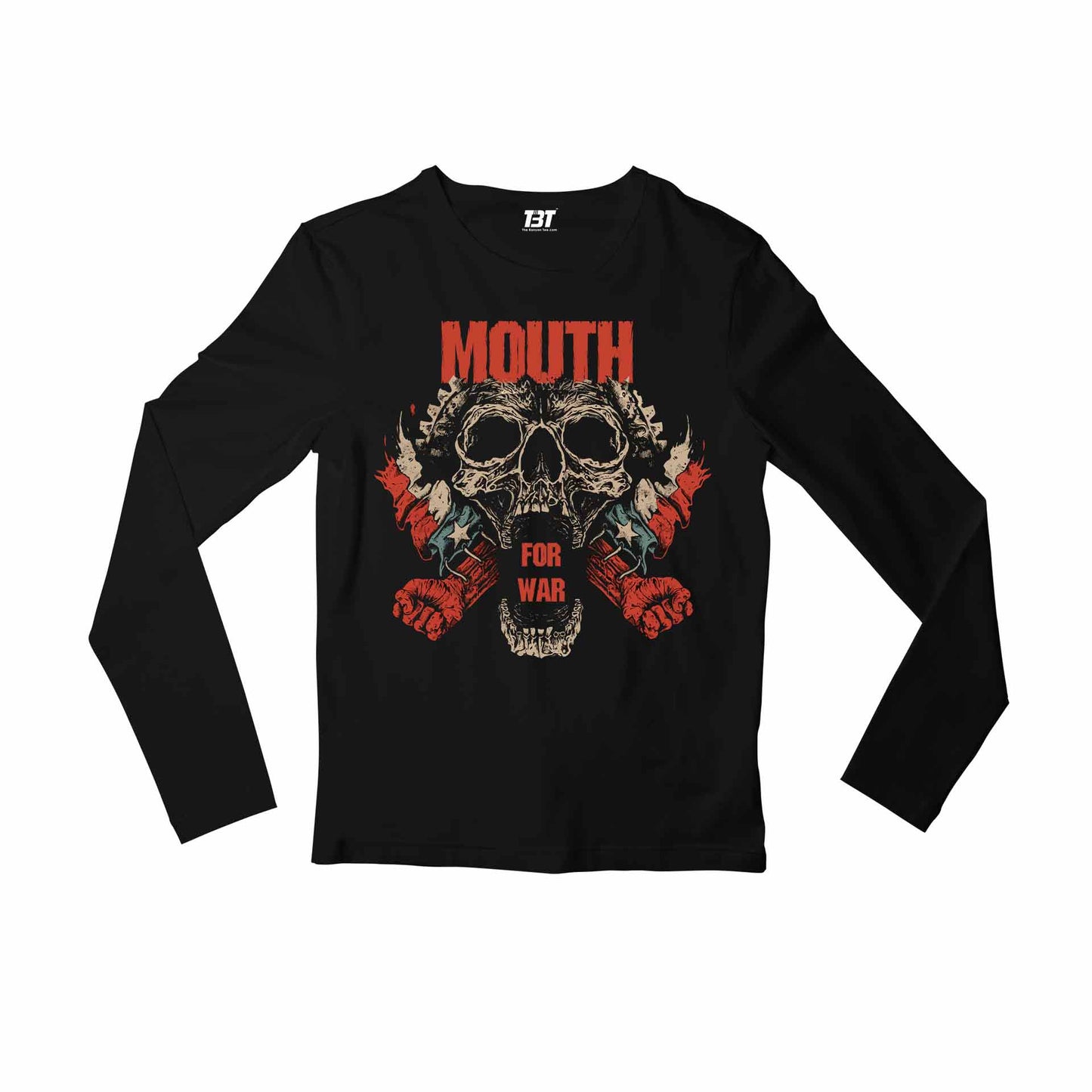 pantera mouth for war full sleeves long sleeves music band buy online india the banyan tee tbt men women girls boys unisex black