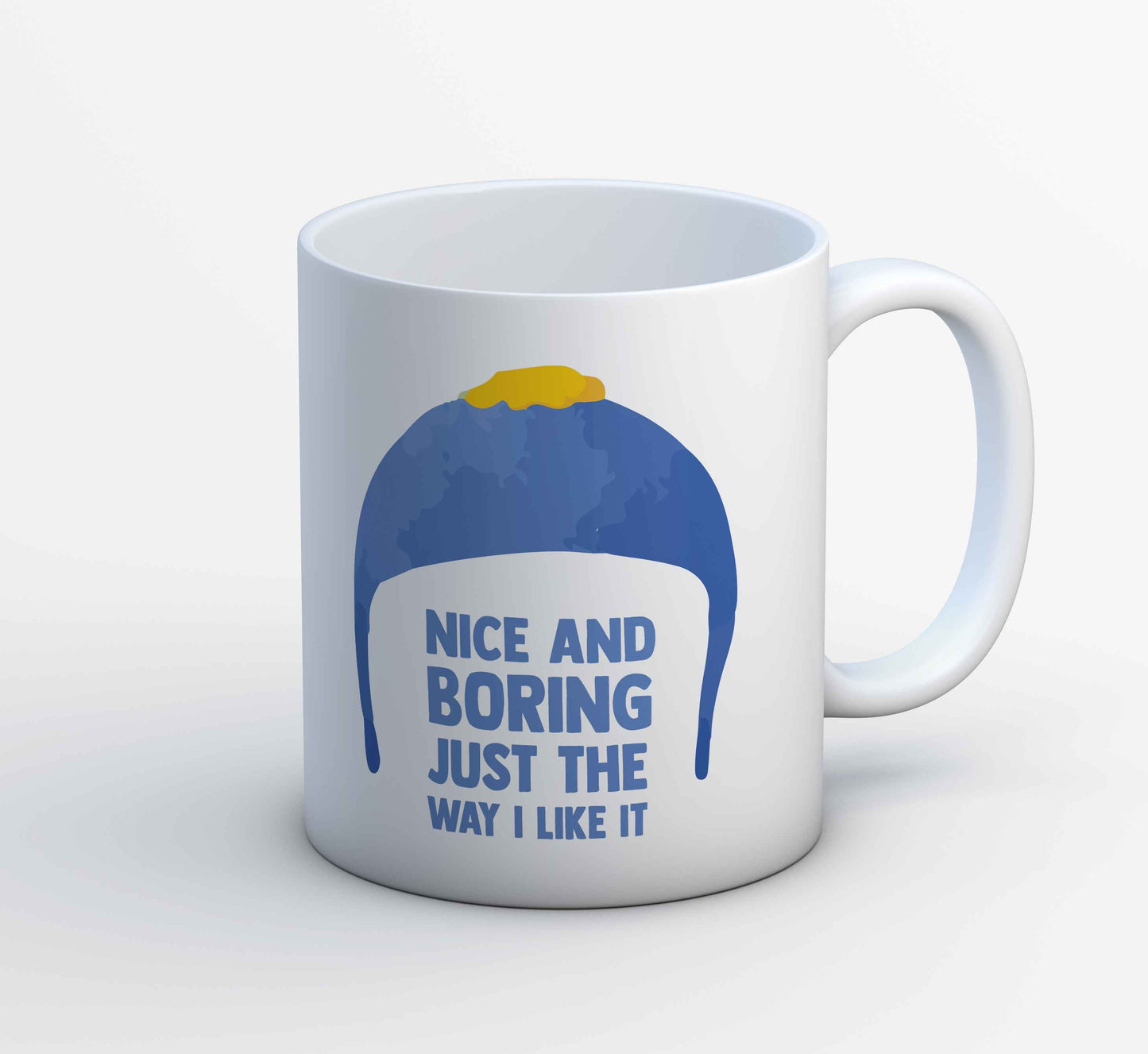 south park nice & boring mug coffee ceramic tv & movies buy online india the banyan tee tbt men women girls boys unisex south park kenny cartman stan kyle cartoon character illustration