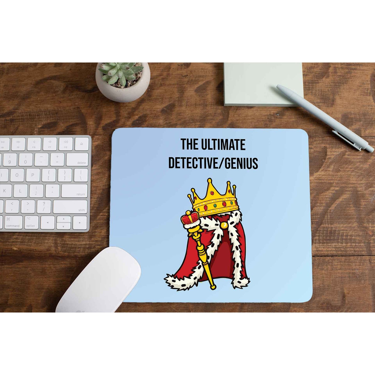 brooklyn nine-nine the ultimate genius mousepad logitech large anime buy online india the banyan tee tbt men women girls boys unisex detective jake peralta terry charles boyle gina linetti andy samberg merchandise clothing acceessories