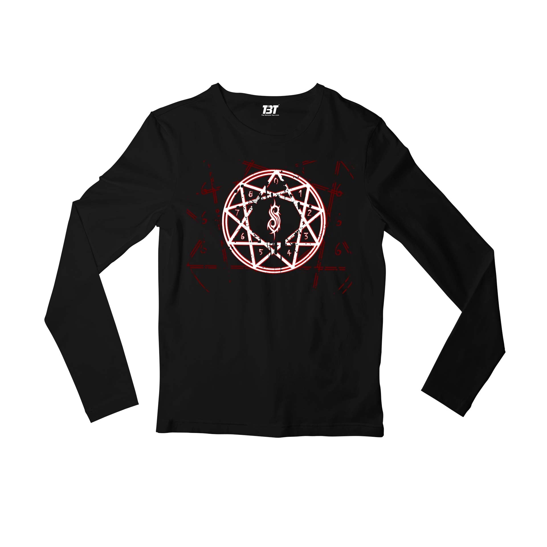 Buy Slipknot Full Sleeves T shirt - Nonagram at Rs. 50 OFF