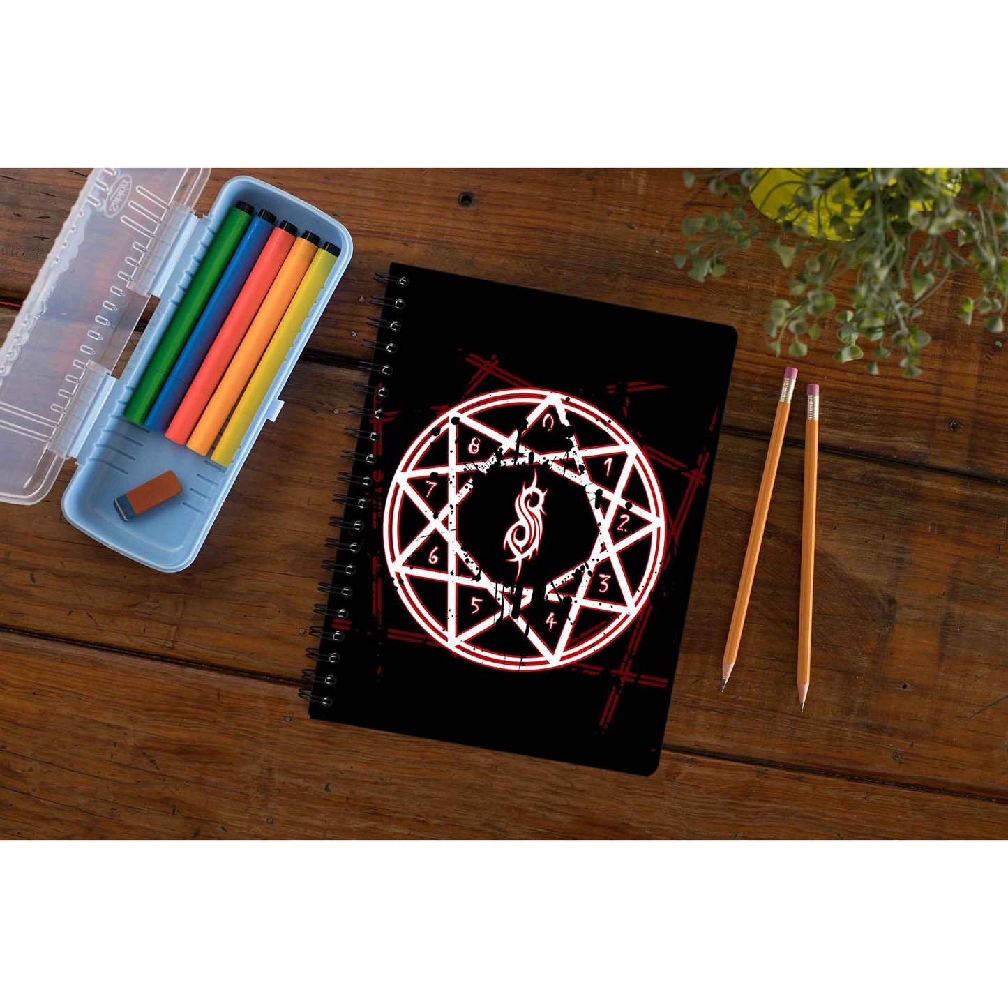 slipknot nonagram notebook notepad diary buy online india the banyan tee tbt unruled
