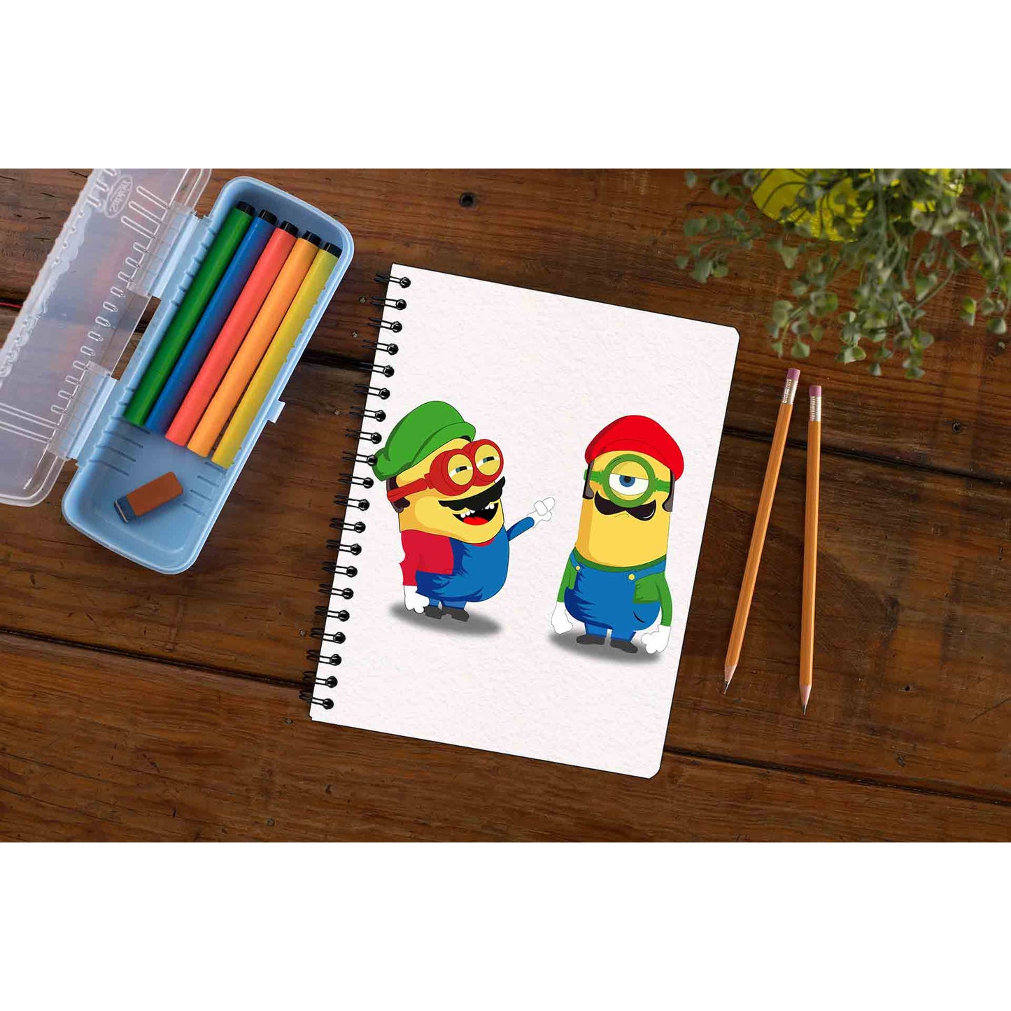minions notebook - gamer min gamer man the banyan tee tbt classmate stationery google diary