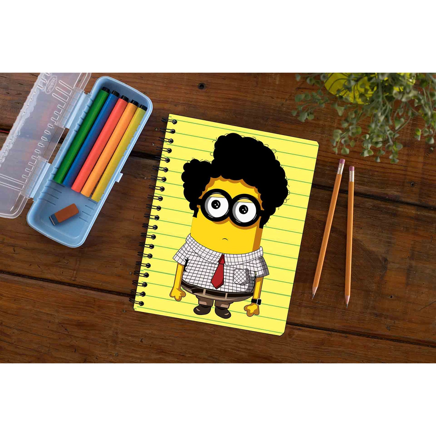 minions notebook - nerdy min nerdy man the banyan tee tbt classmate stationery google diary