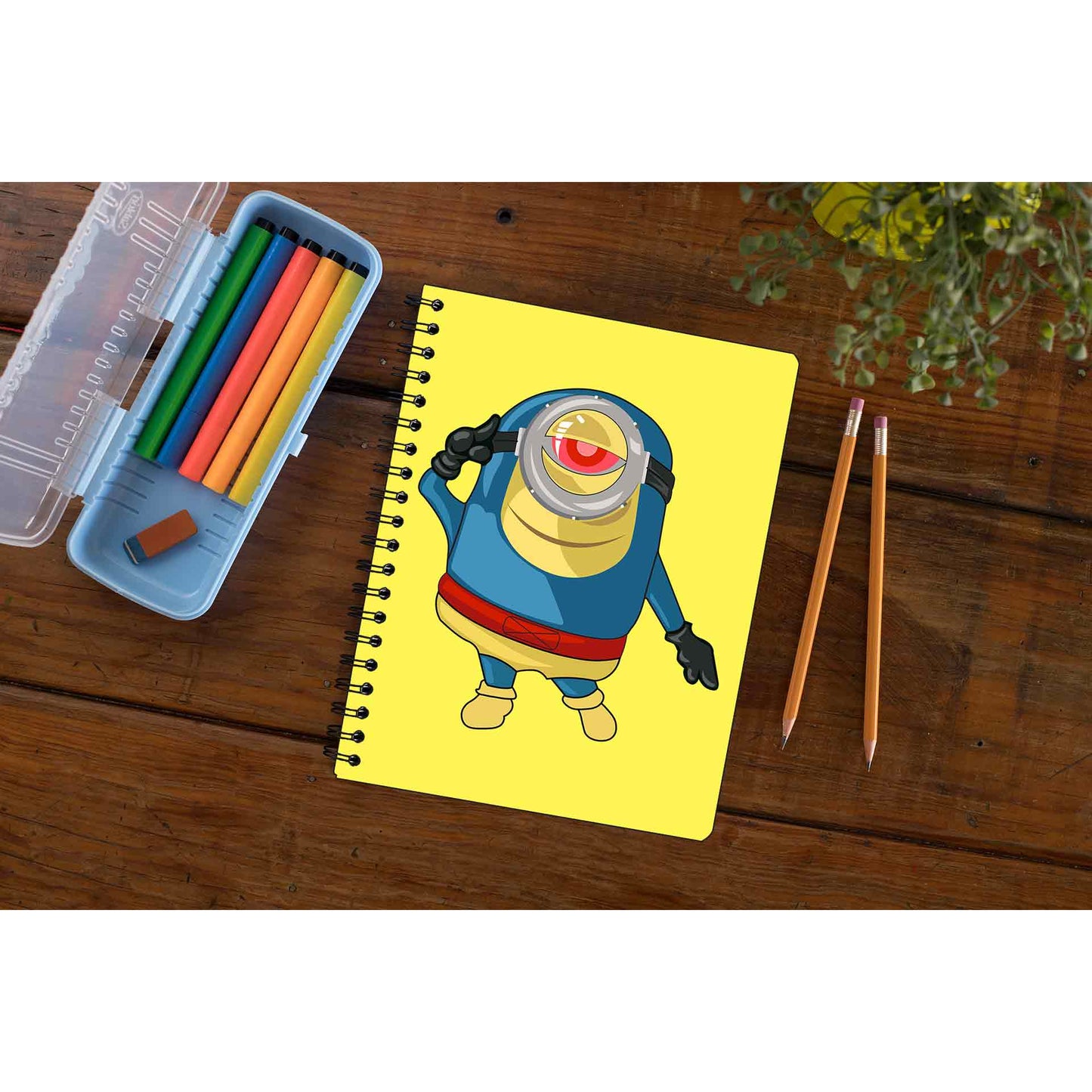 minions notebook - supermin superman the banyan tee tbt classmate stationery google diary