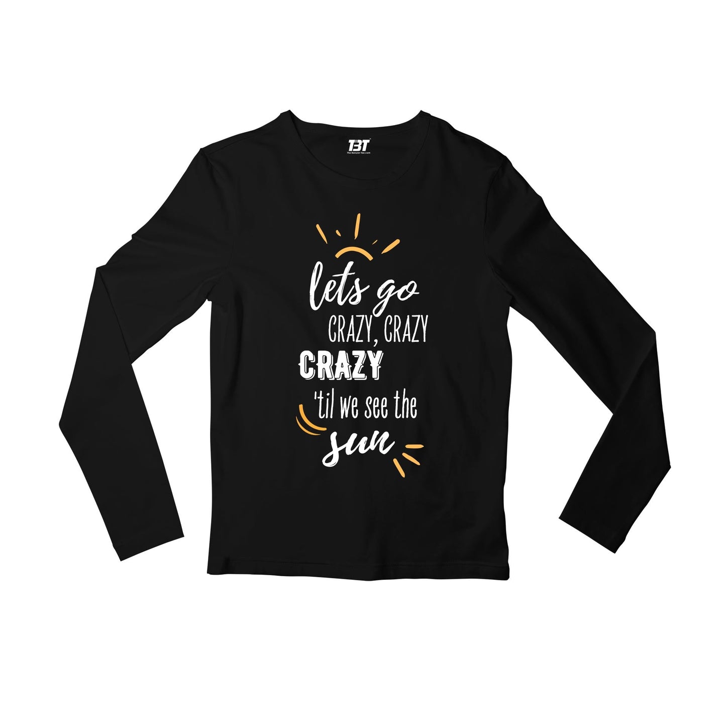 one direction crazy full sleeves long sleeves music band buy online india the banyan tee tbt men women girls boys unisex black