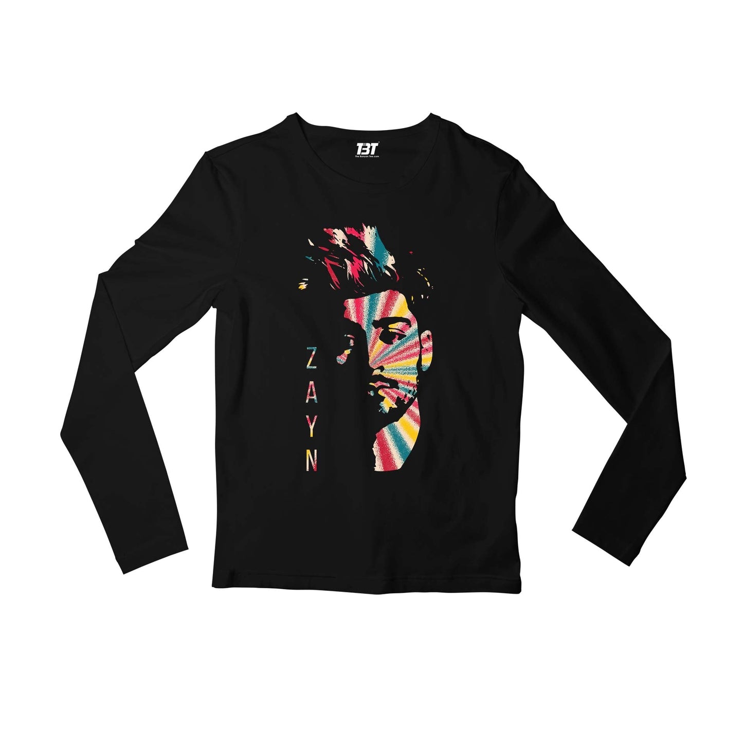 one direction zayn full sleeves long sleeves music band buy online india the banyan tee tbt men women girls boys unisex black