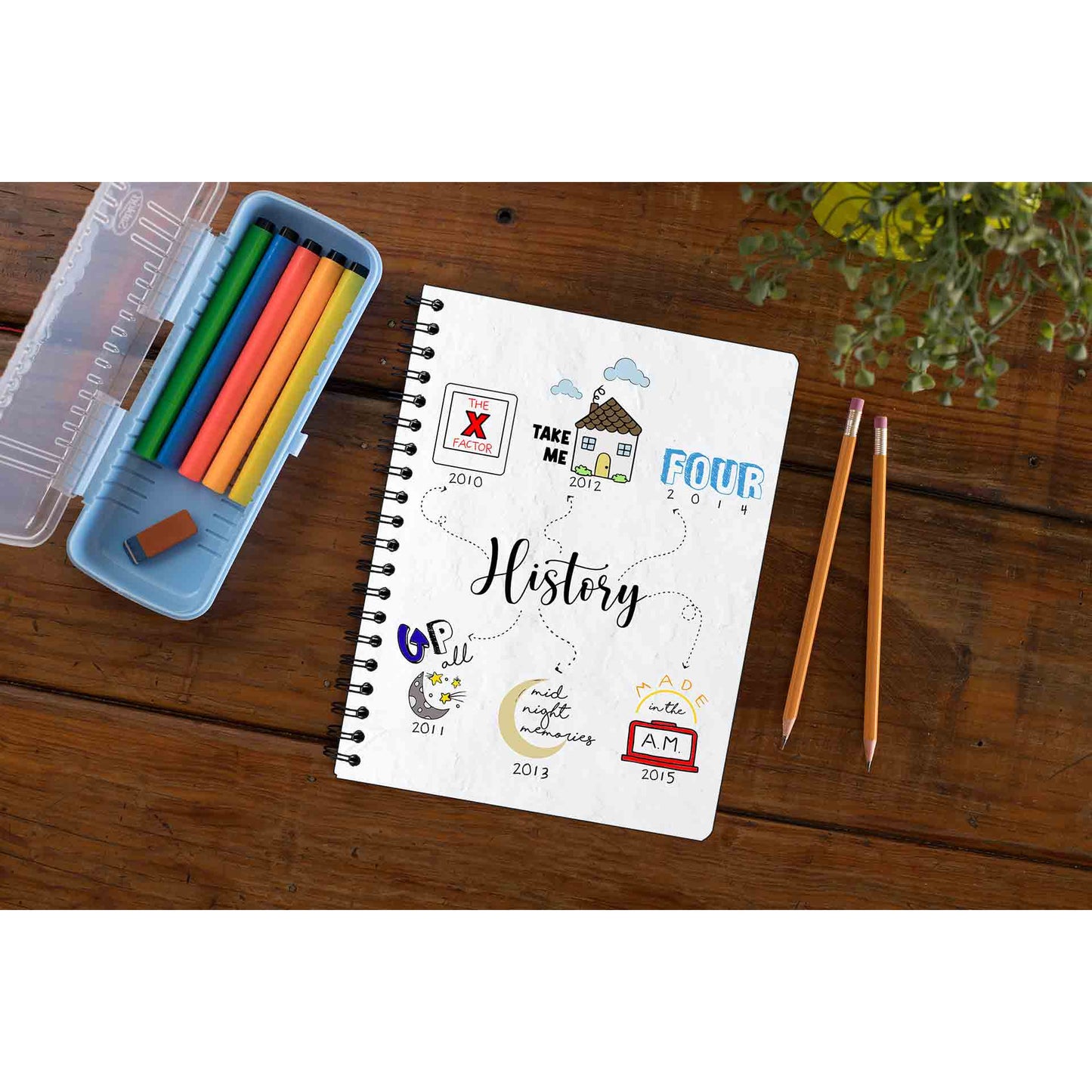 one direction history notebook notepad diary buy online india the banyan tee tbt unruled