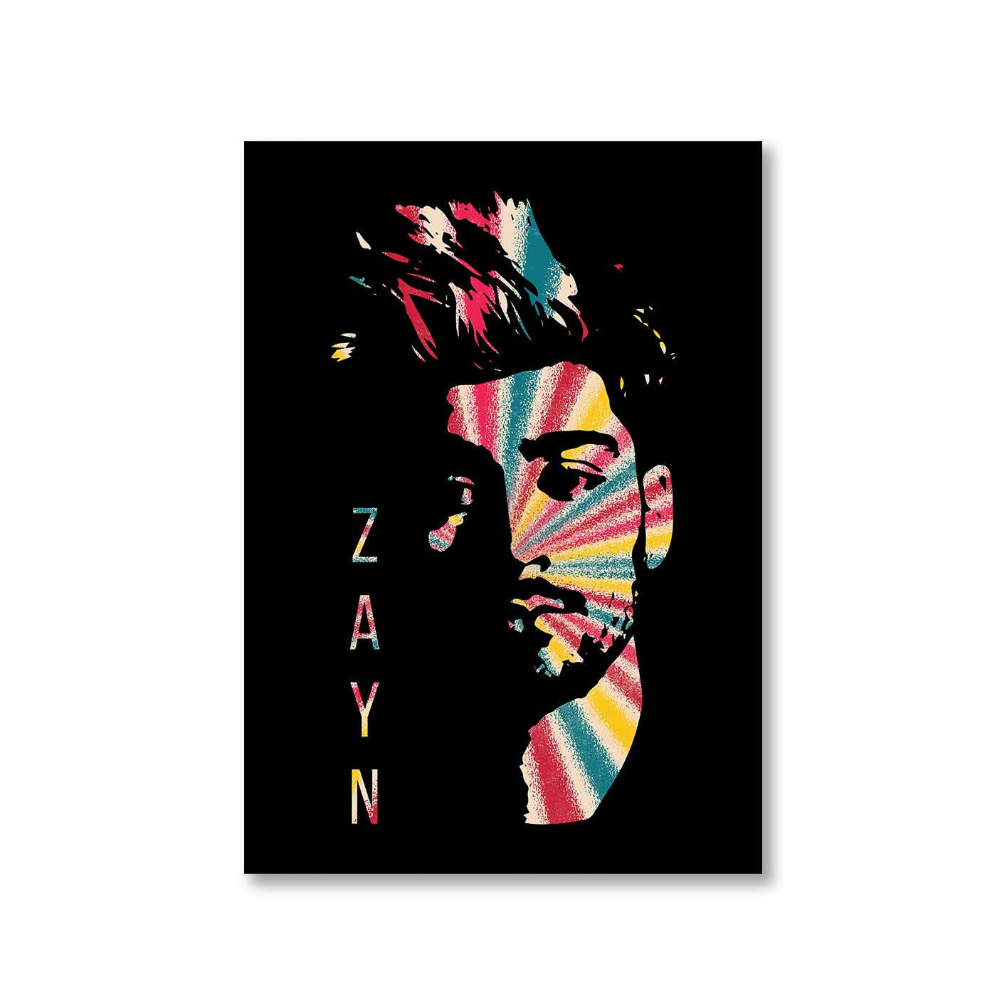 one direction zayn poster wall art buy online india the banyan tee tbt a4