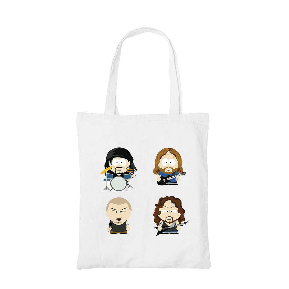 pantera fan art tote bag hand printed cotton women men unisex