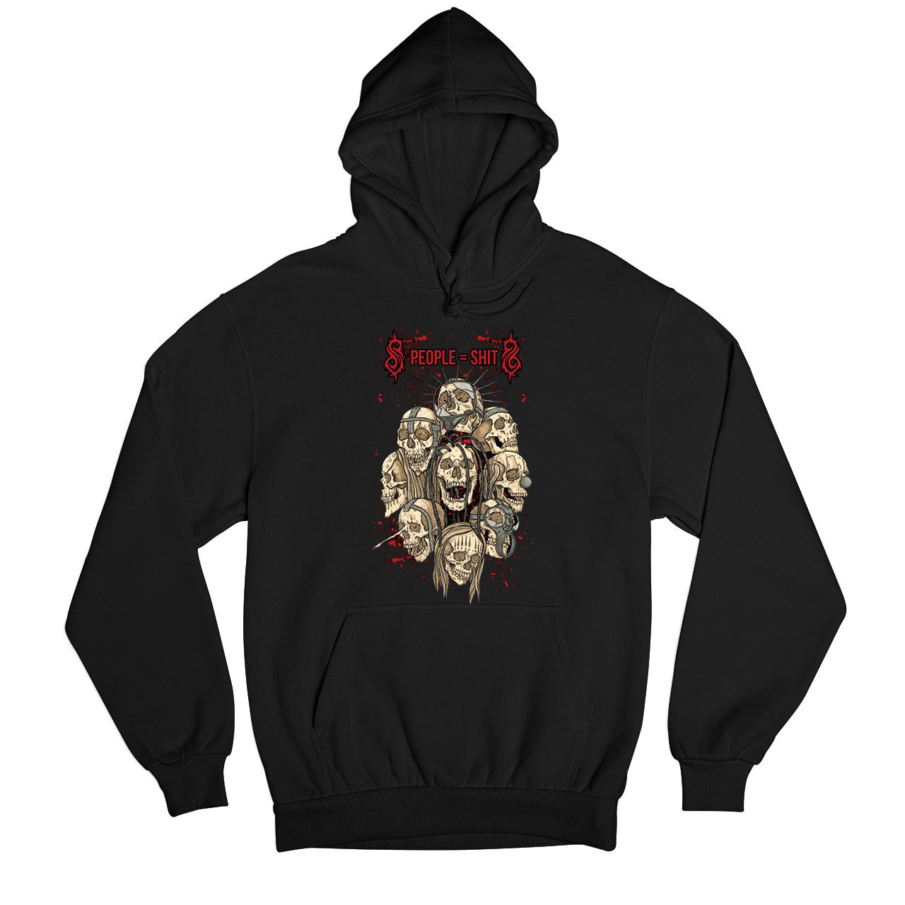 slipknot people equal to shit hoodie hooded sweatshirt winterwear music band buy online india the banyan tee tbt men women girls boys unisex black