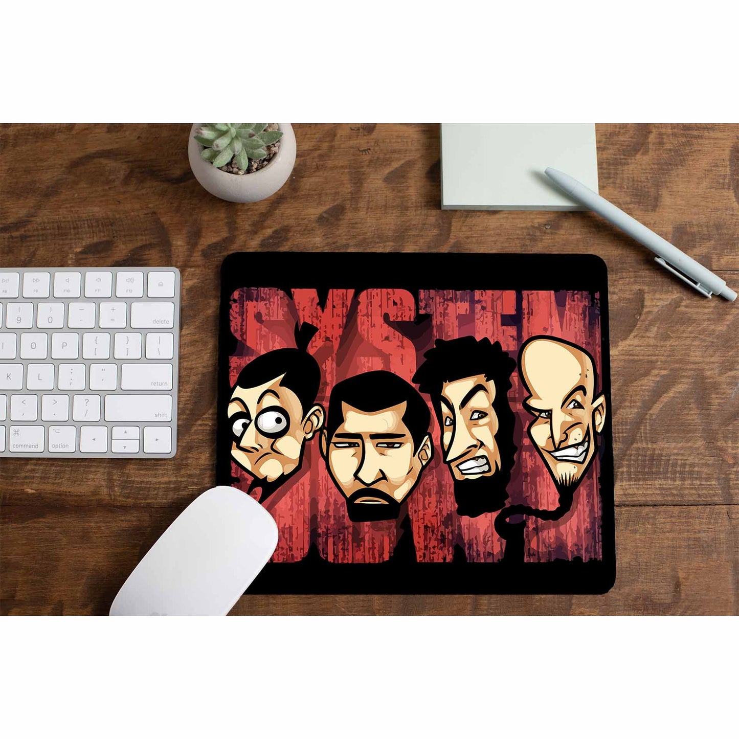 system of a down pop art mousepad logitech large anime music band buy online india the banyan tee tbt men women girls boys unisex
