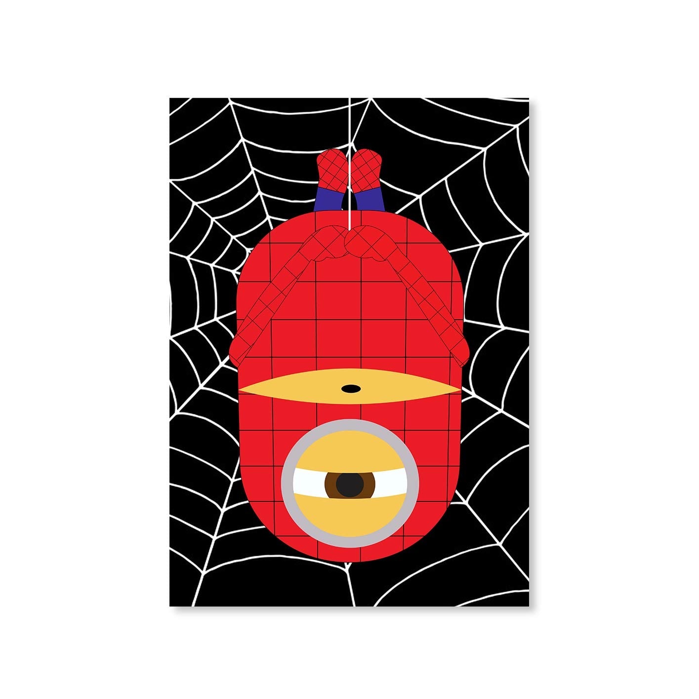 minions poster - spider min spider man the banyan tee tbt wall design digital canva maker india online buy wall art for bedroom designs home walls dรฉcor
