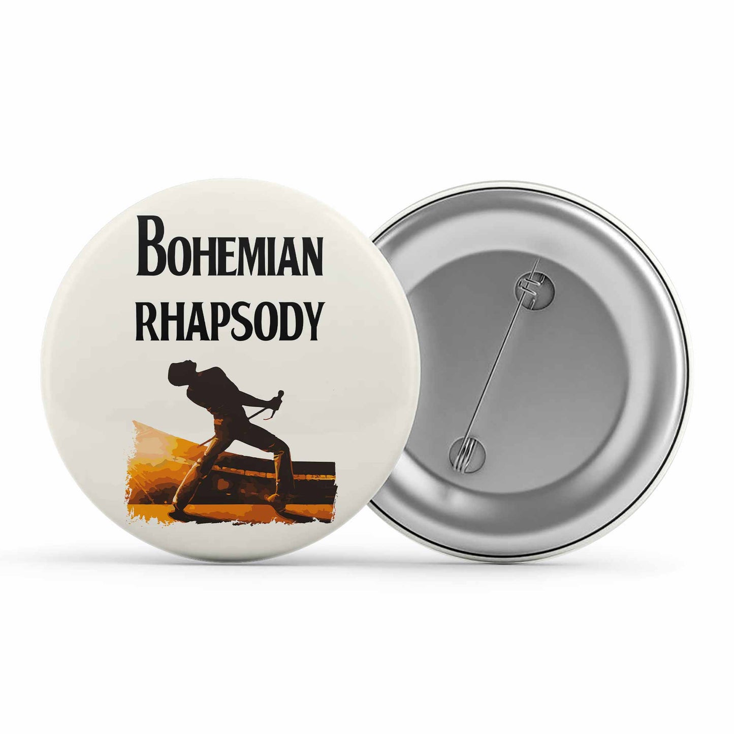 queen bohemian rhapsody badge pin button music band buy online india the banyan tee tbt men women girls boys unisex