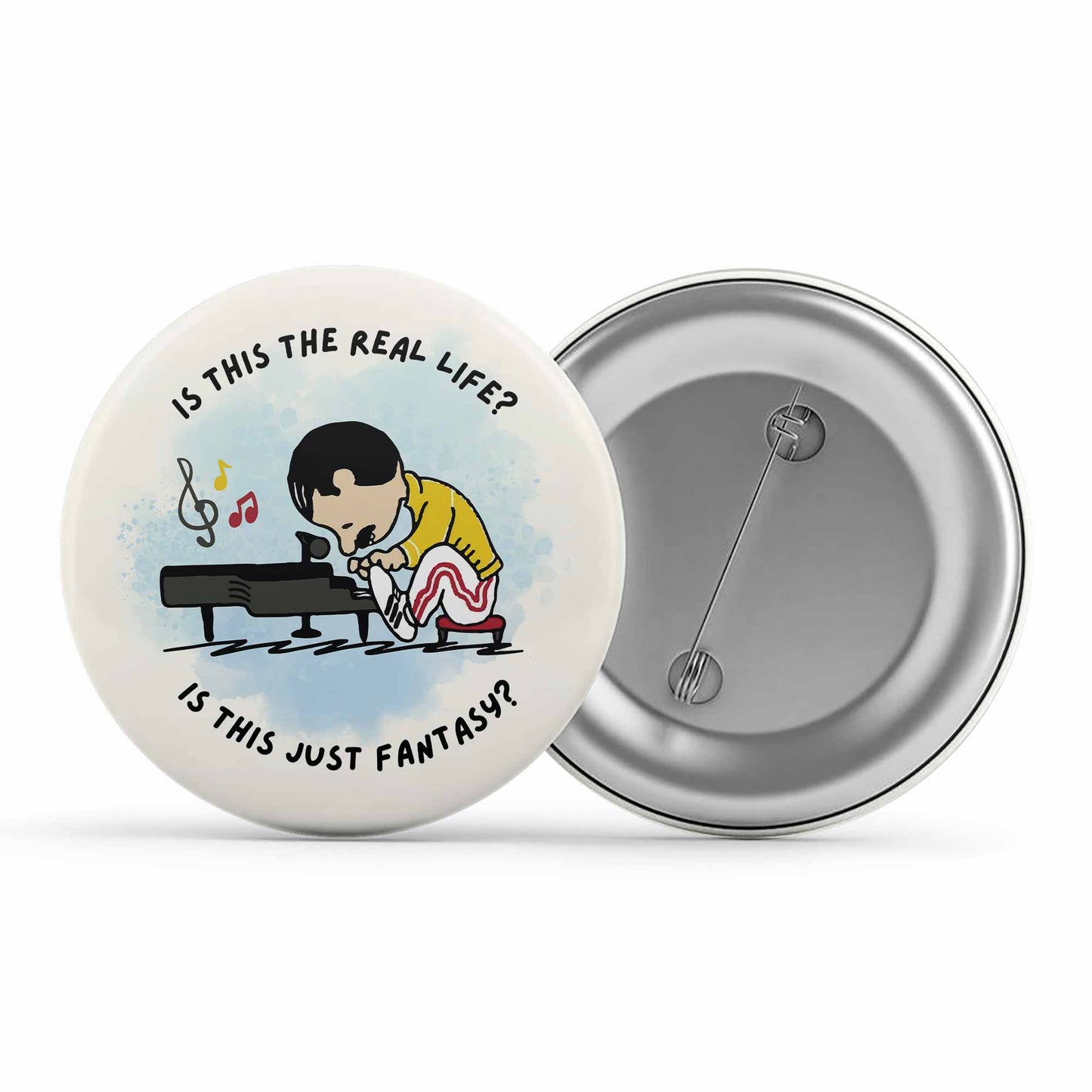 queen bohemian maestro badge pin button music band buy online india the banyan tee tbt men women girls boys unisex