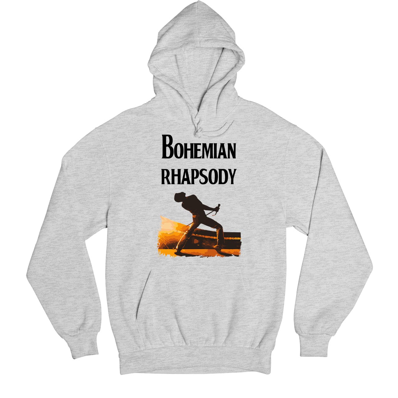 queen bohemian rhapsody hoodie hooded sweatshirt winterwear music band buy online india the banyan tee tbt men women girls boys unisex gray