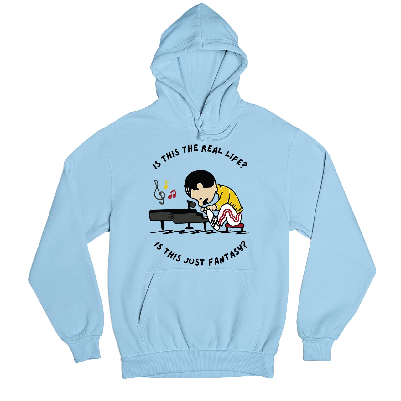 queen bohemian maestro hoodie hooded sweatshirt winterwear music band buy online india the banyan tee tbt men women girls boys unisex baby blue